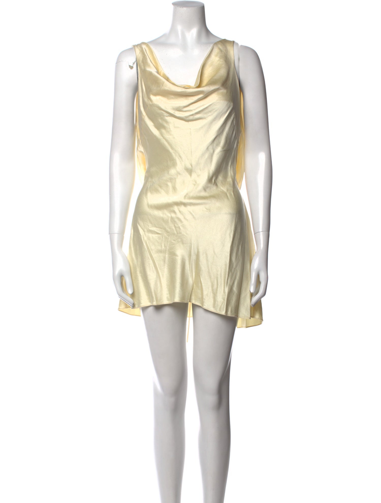 Mirror Palais Silk Mini Dress