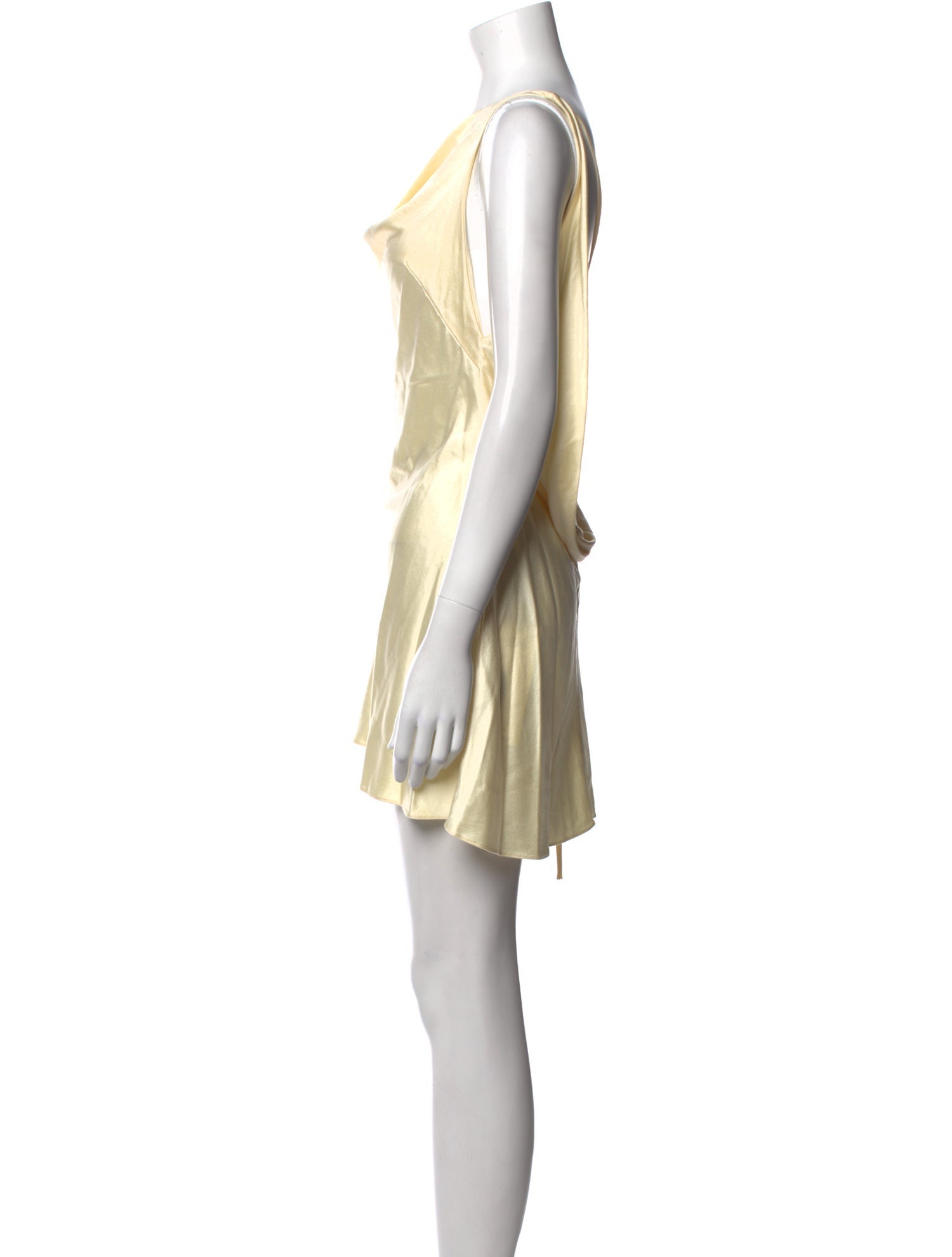 Mirror Palais Silk Mini Dress