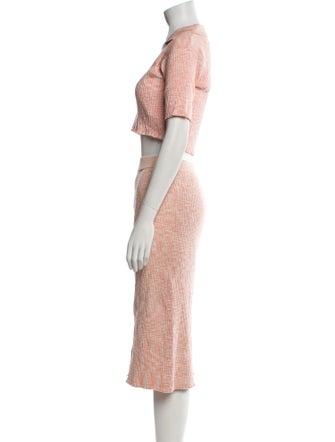 Mozhdeh Matin Printed Skirt Set