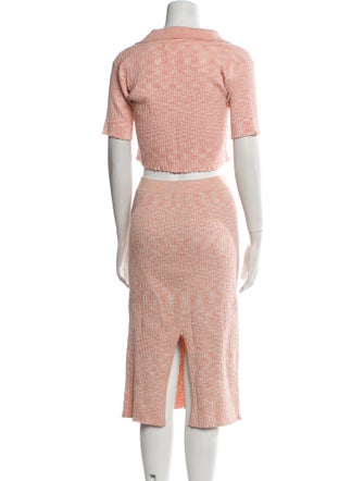 Mozhdeh Matin Printed Skirt Set