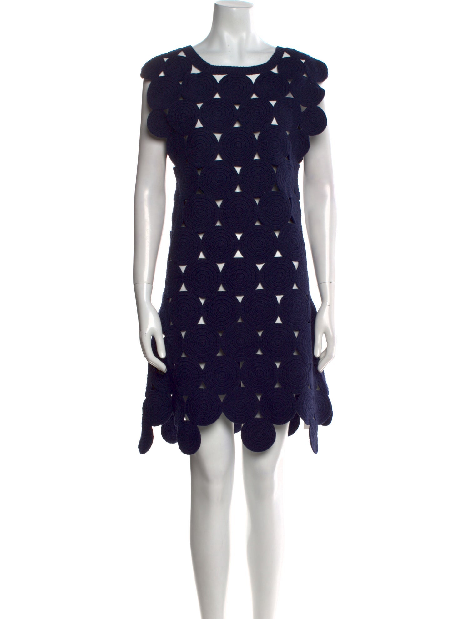 Mozhdeh Matin Printed Mini Dress