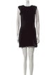 Mozhdeh Matin Scoop Neck Mini Dress