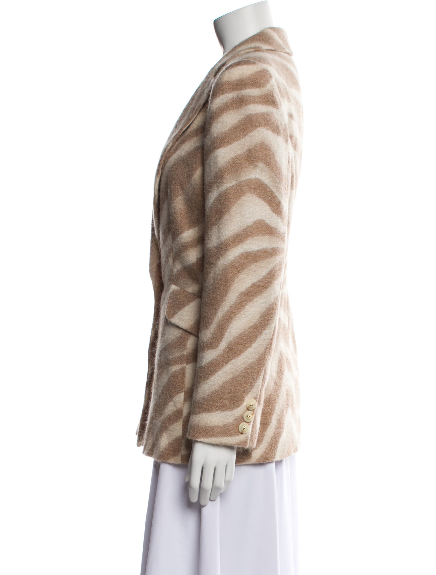 Morabito Paris Wool Striped Blazer