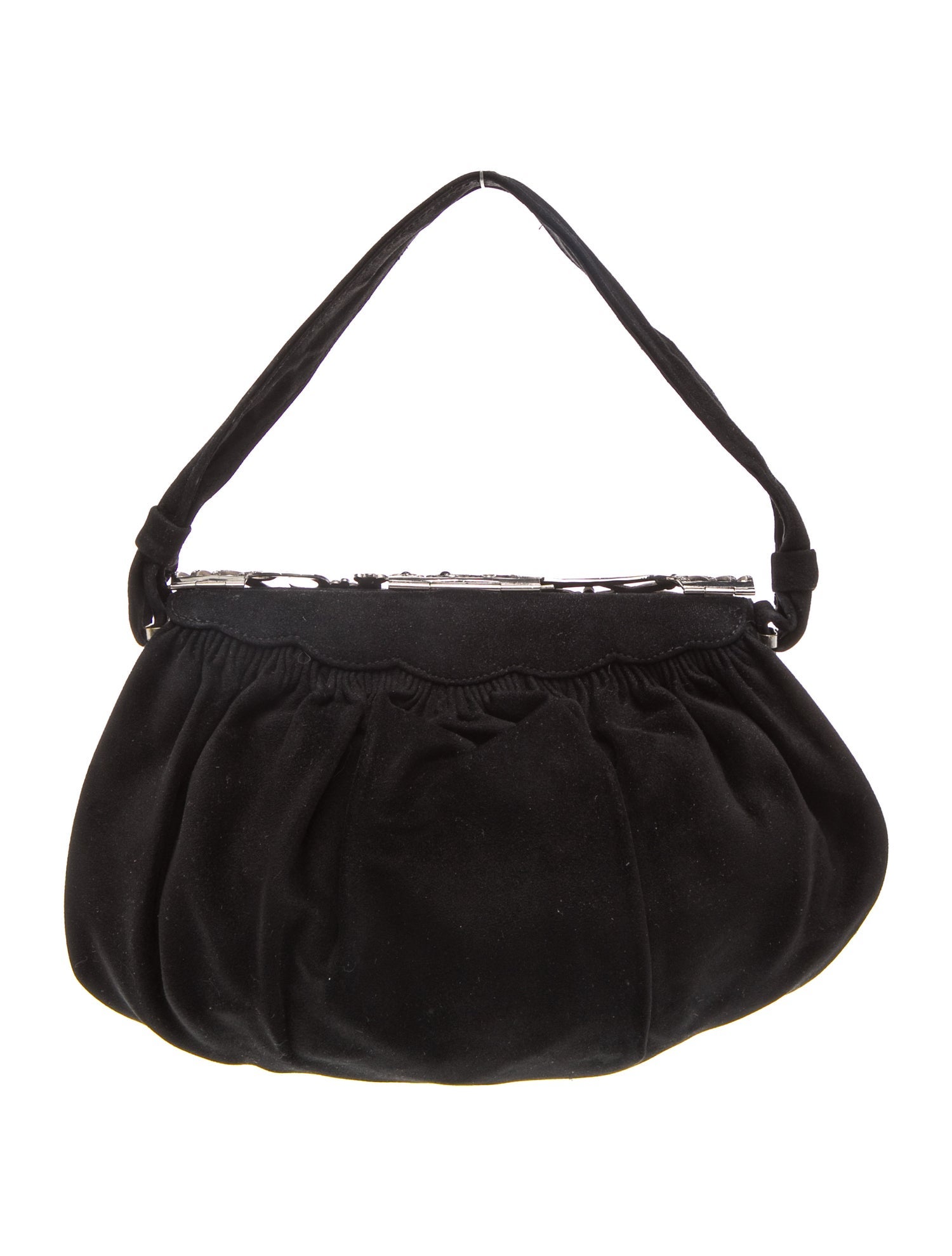 Morabito Paris Leather Evening Bag - Gem