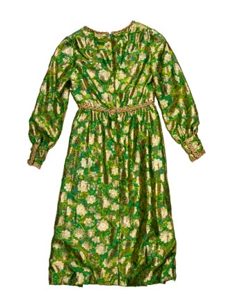 MOLLIE PARNIS STUDIO Floral Print Knee-Length Dress