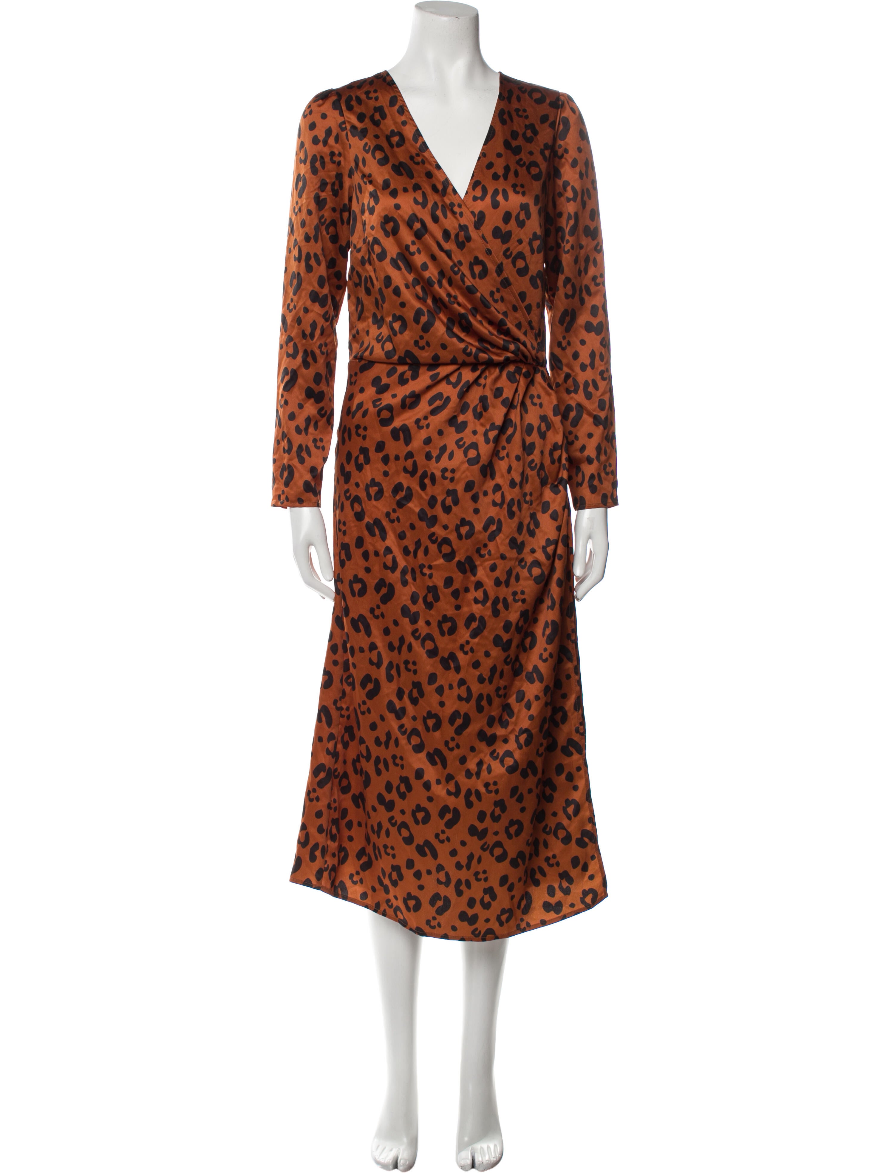 Musier Paris Animal Print Long Dress