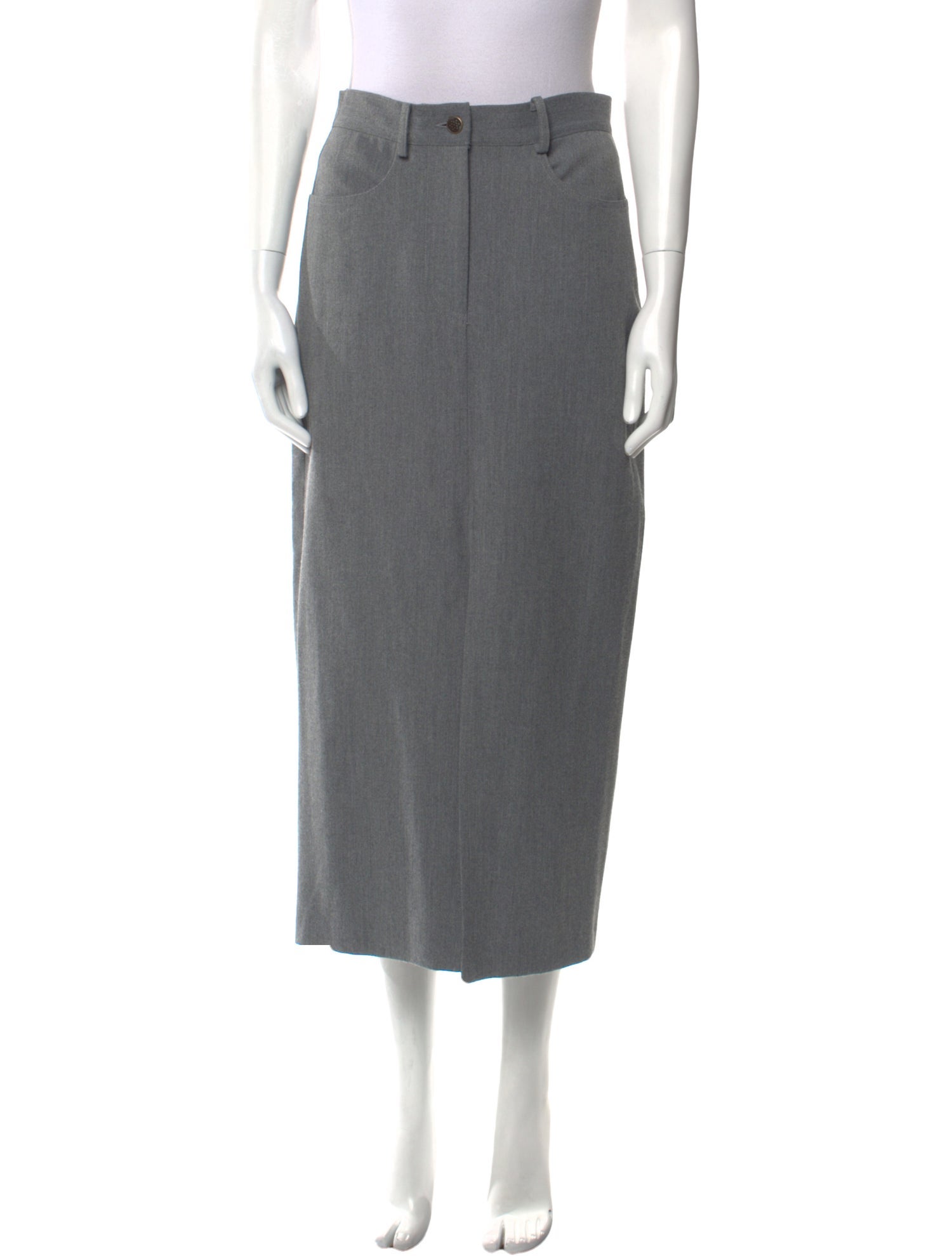 Musier Paris Midi Length Skirt