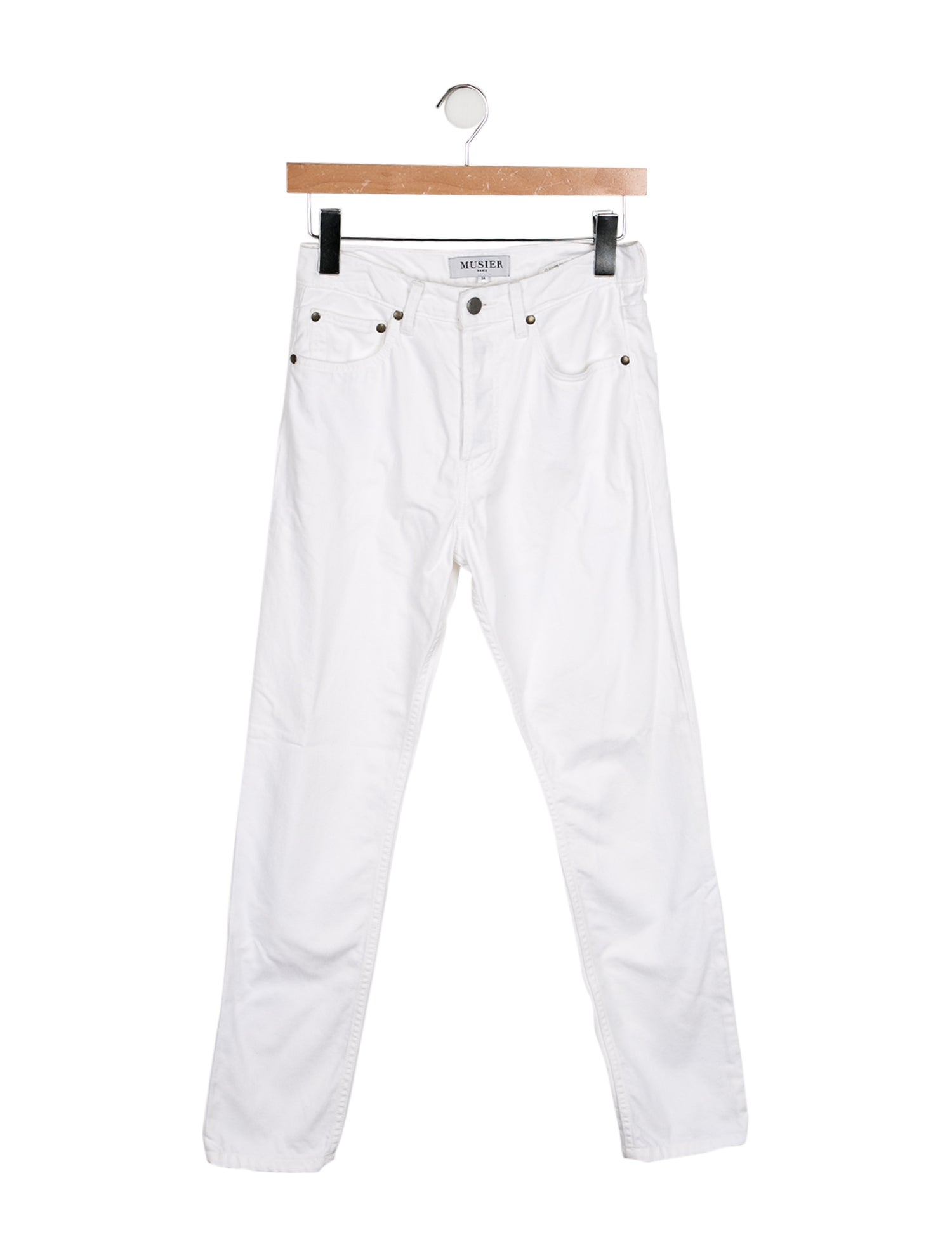 Musier Paris High-Rise Skinny Leg Jeans