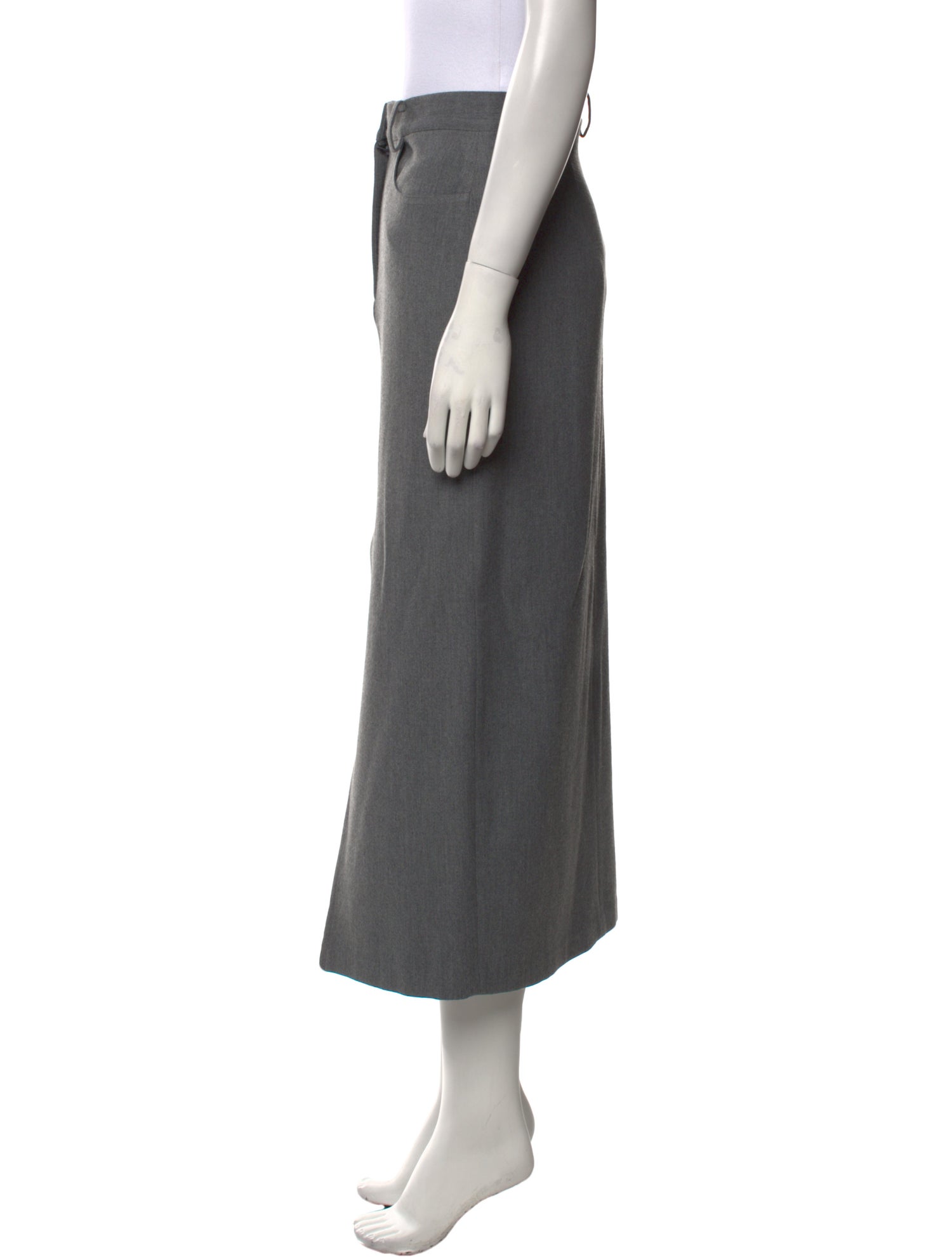 Musier Paris Midi Length Skirt