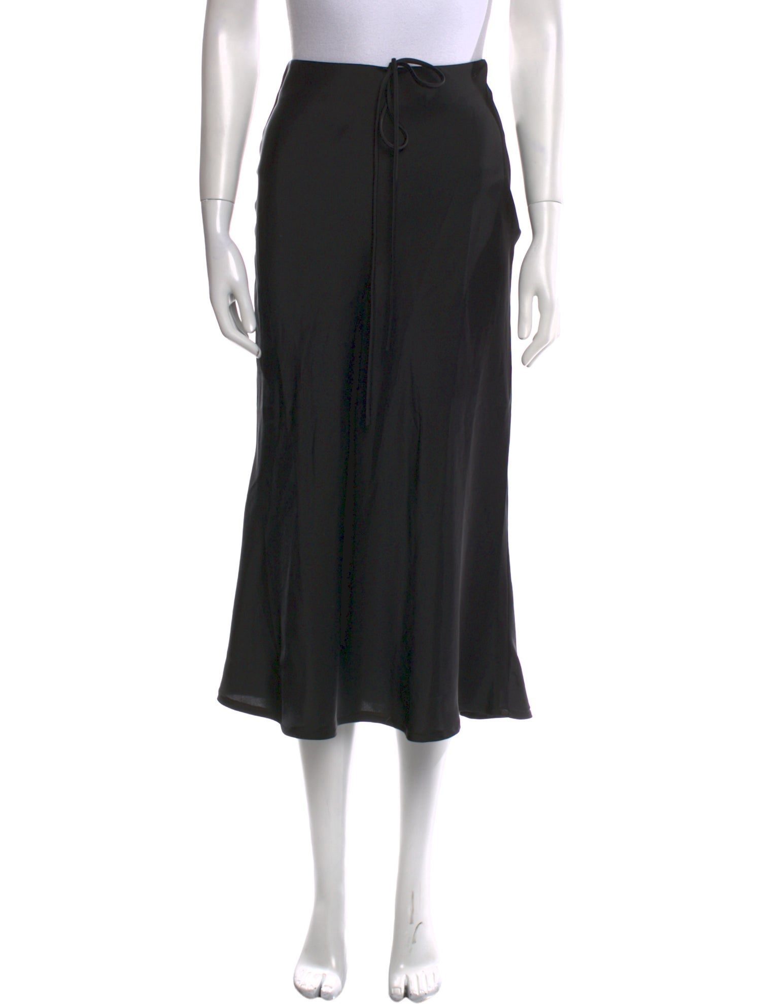 Musier Paris Ruffle Embellishment Midi Length Skirt