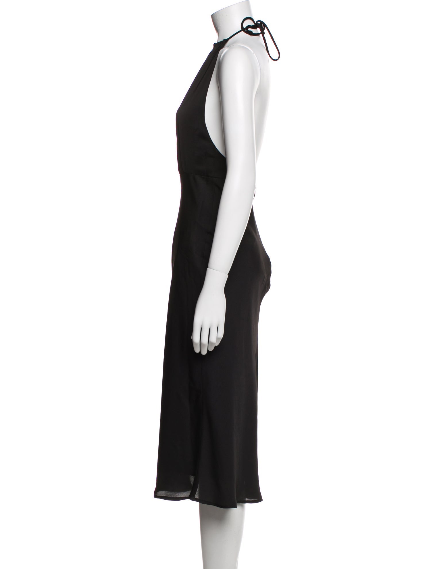 Musier Paris Halterneck Midi Length Dress