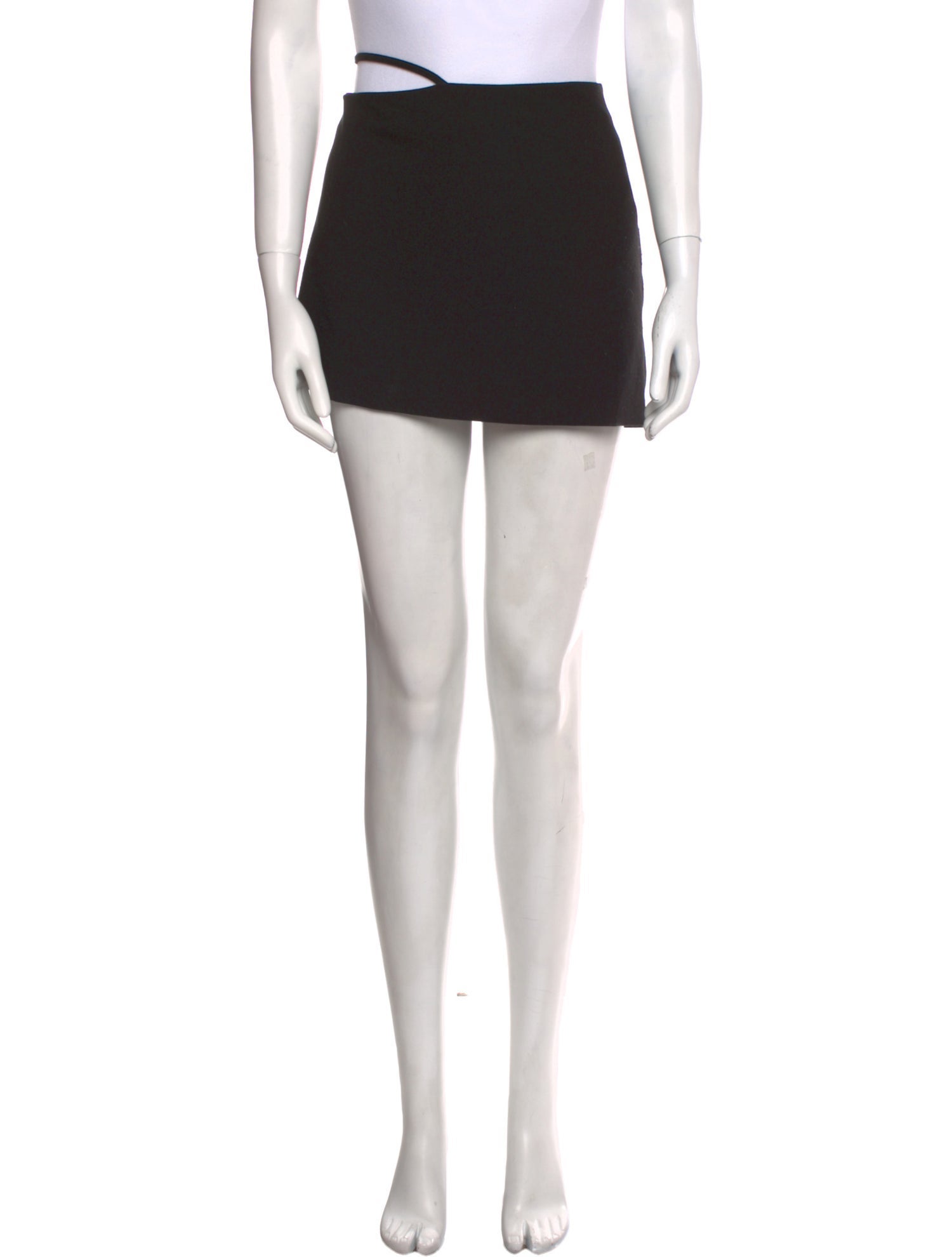 Musier Paris Chain-Link Accents Mini Skirt