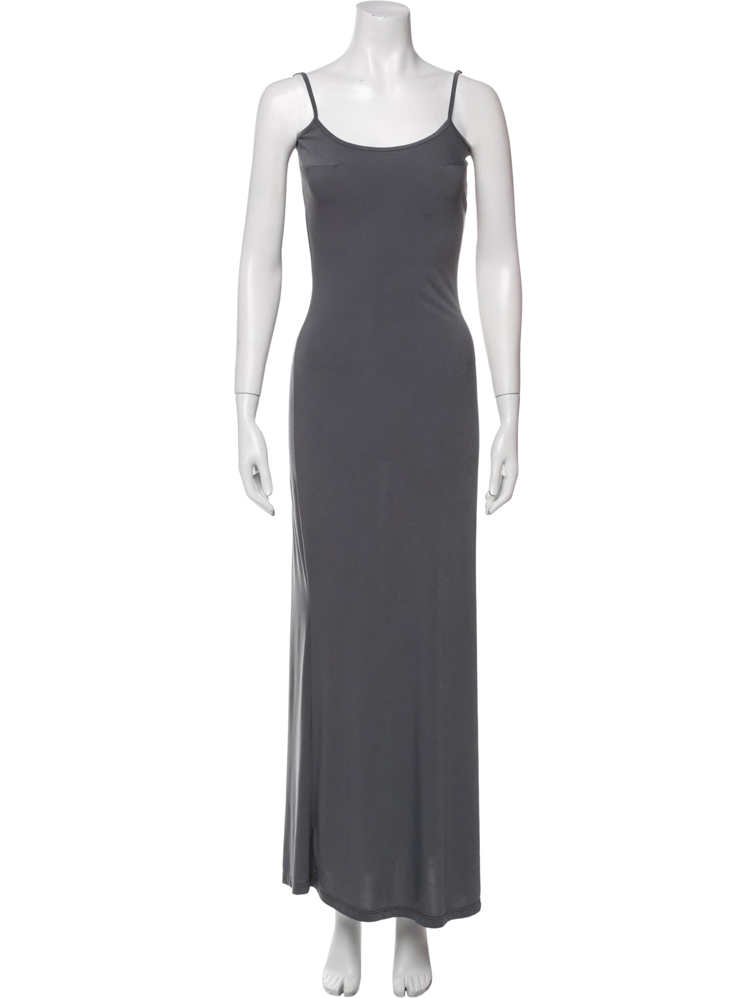 Musier Paris Scoop Neck Long Dress