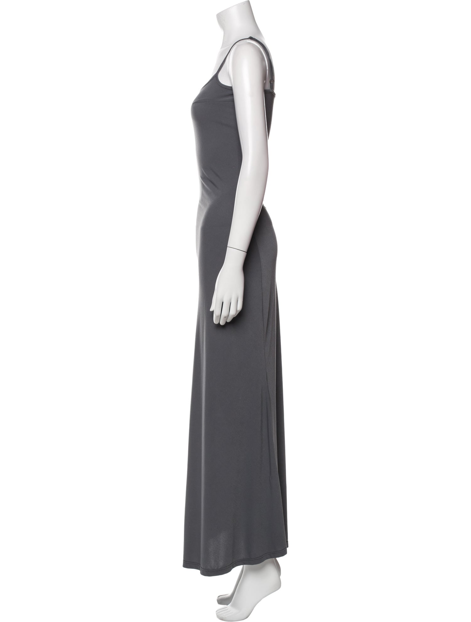 Musier Paris Scoop Neck Long Dress