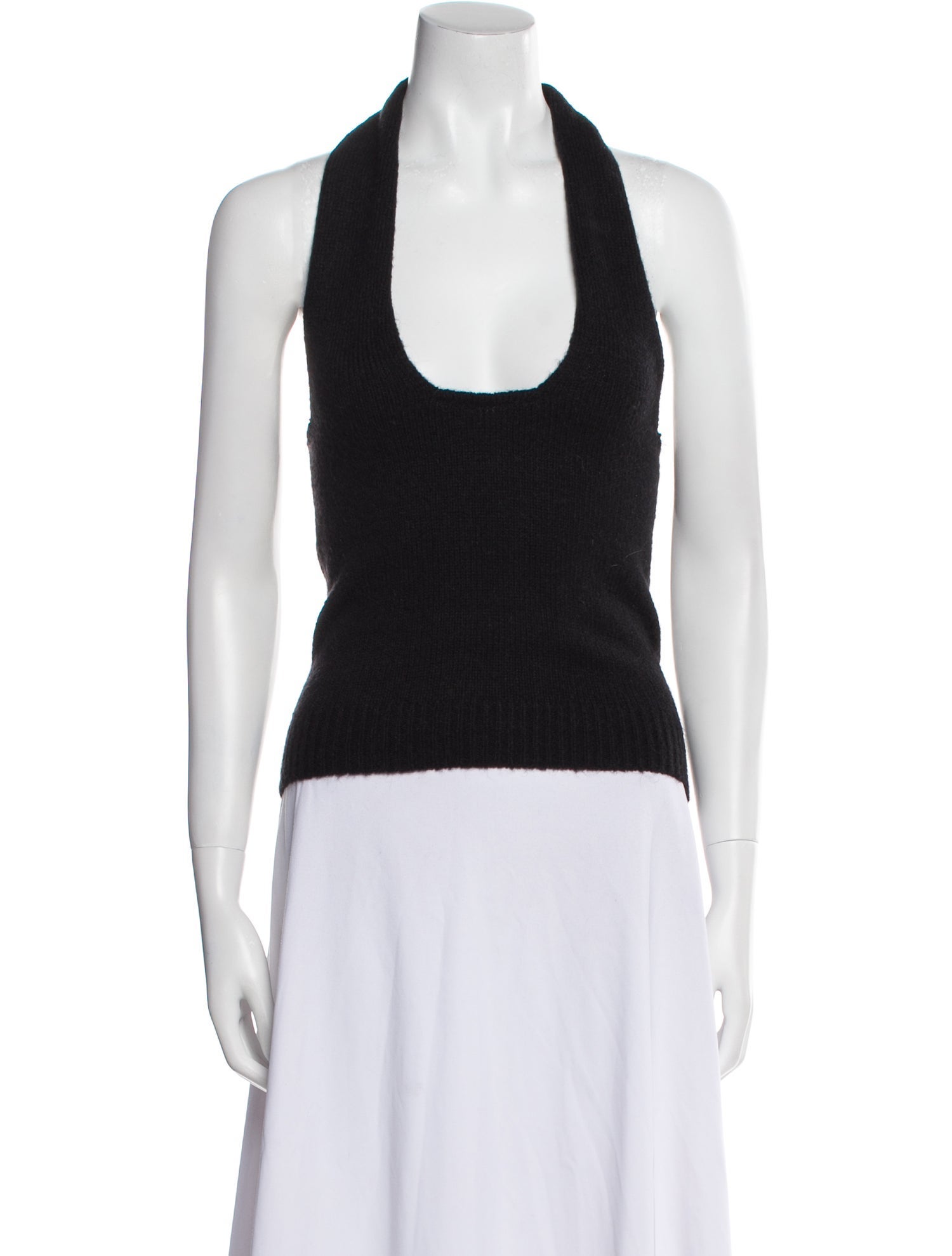 Musier Paris Halterneck Sleeveless Top