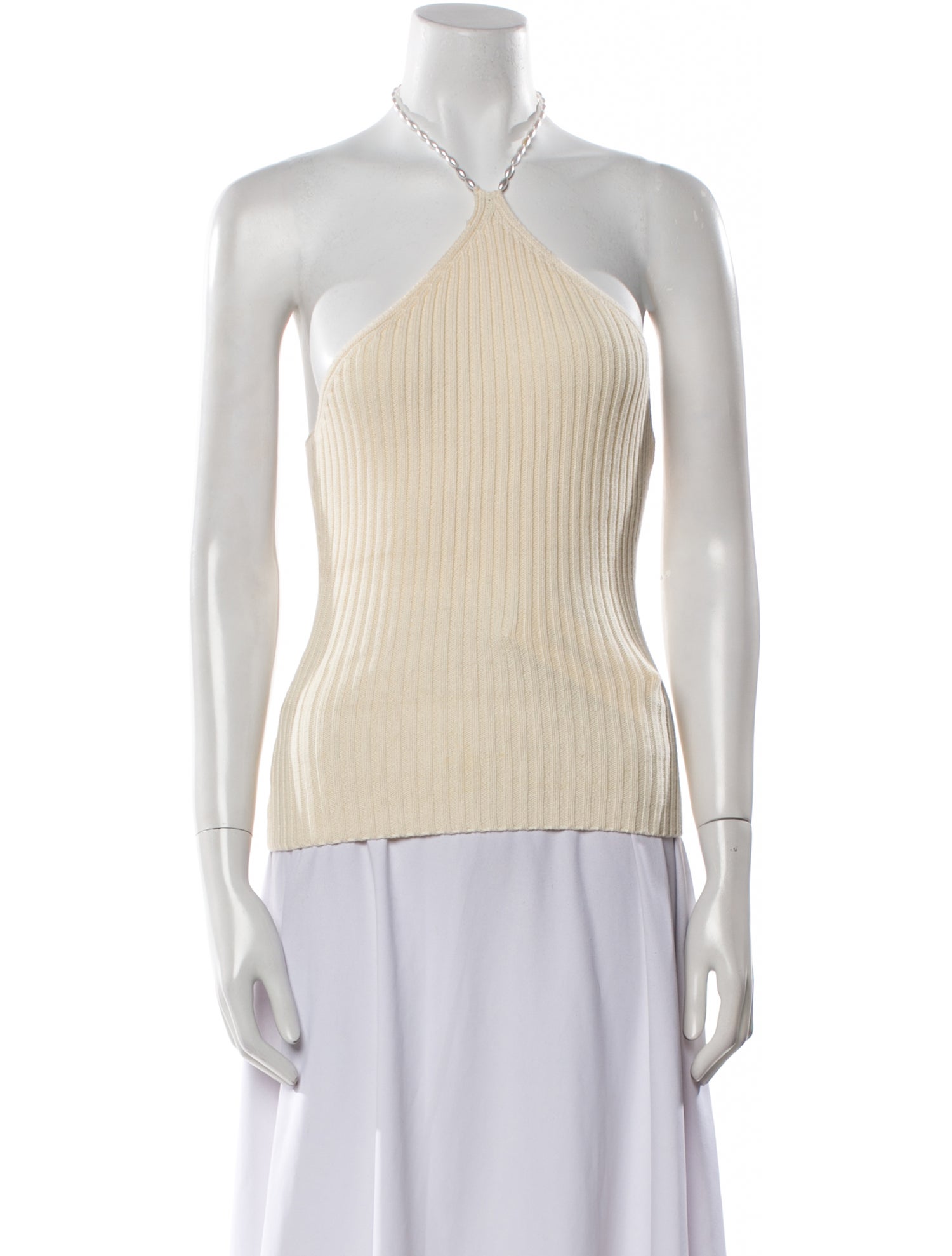 Musier Paris Halterneck Sleeveless Top