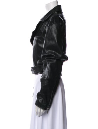 Musier Paris Lamb Leather Biker Jacket