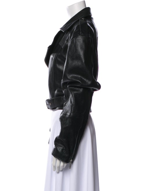 Musier Paris Lamb Leather Biker Jacket