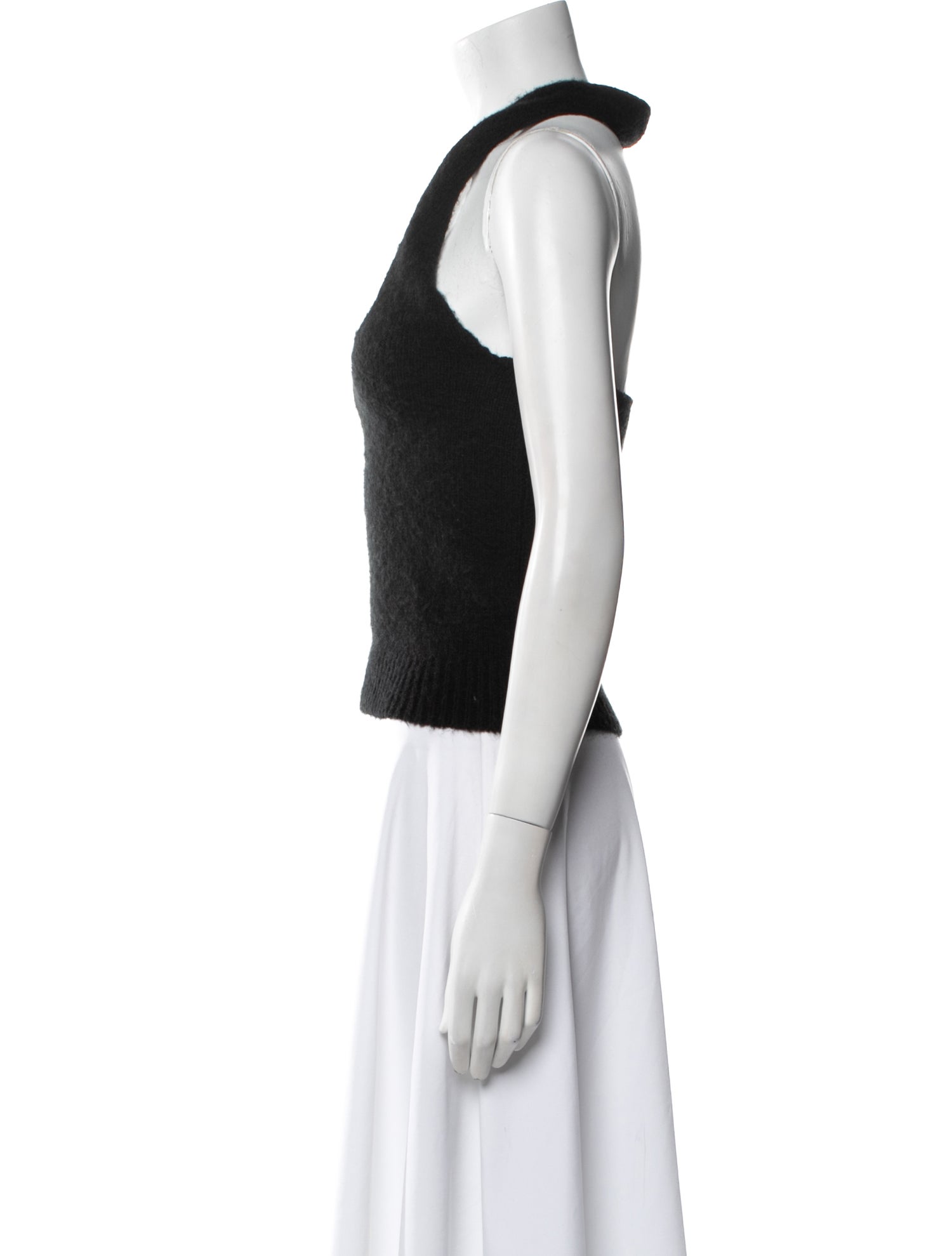 Musier Paris Scoop Neck Sleeveless Top