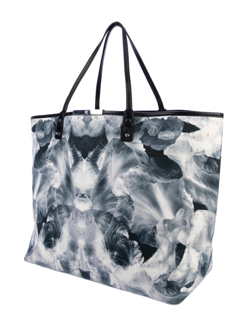 McQ Alexander McQueen Printed Canvas Tote