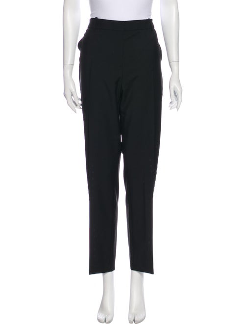 McQ Alexander McQueen Wool Straight Leg Pants w/ T