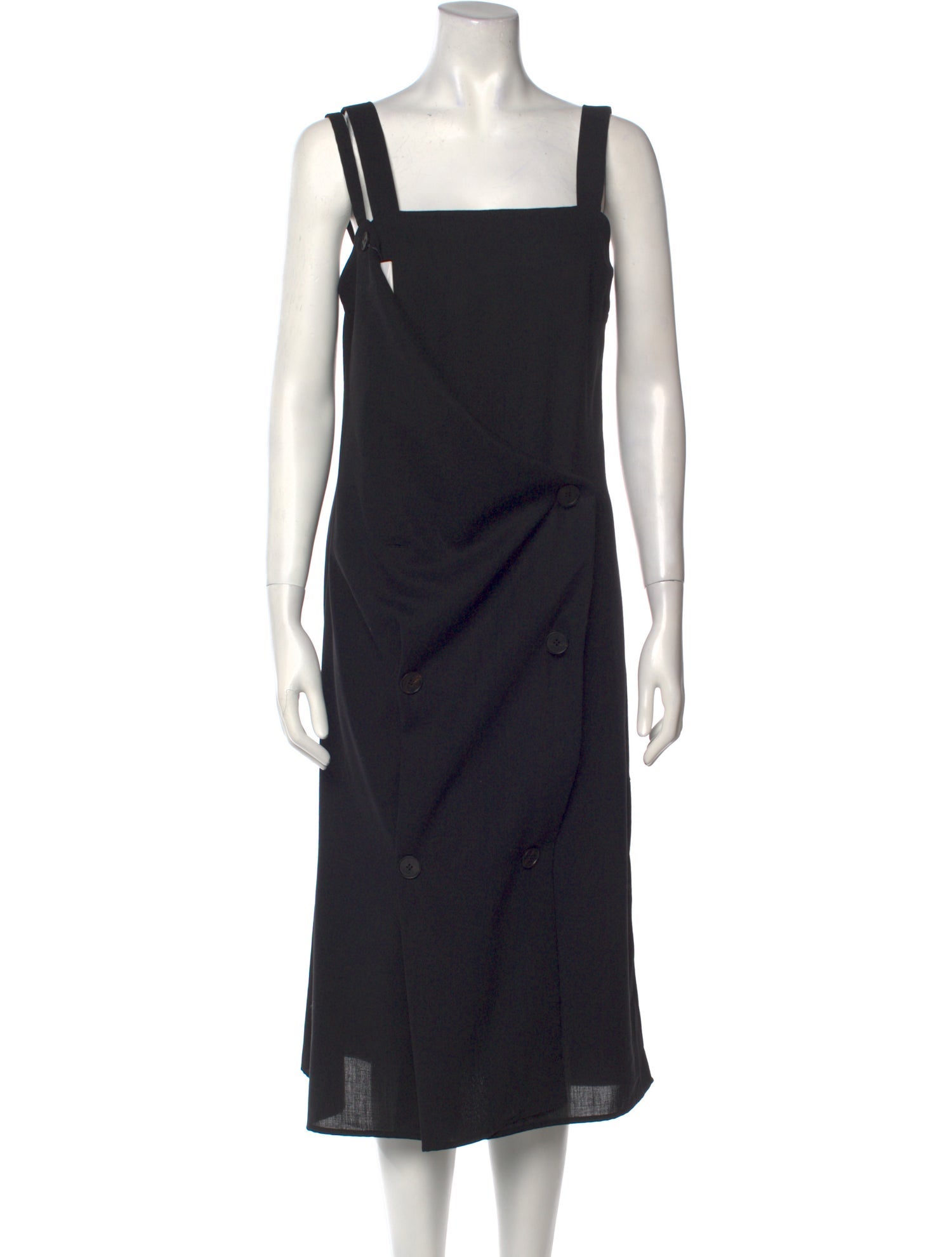 McQ Alexander McQueen Virgin Wool Midi Length Dress w/ Tags