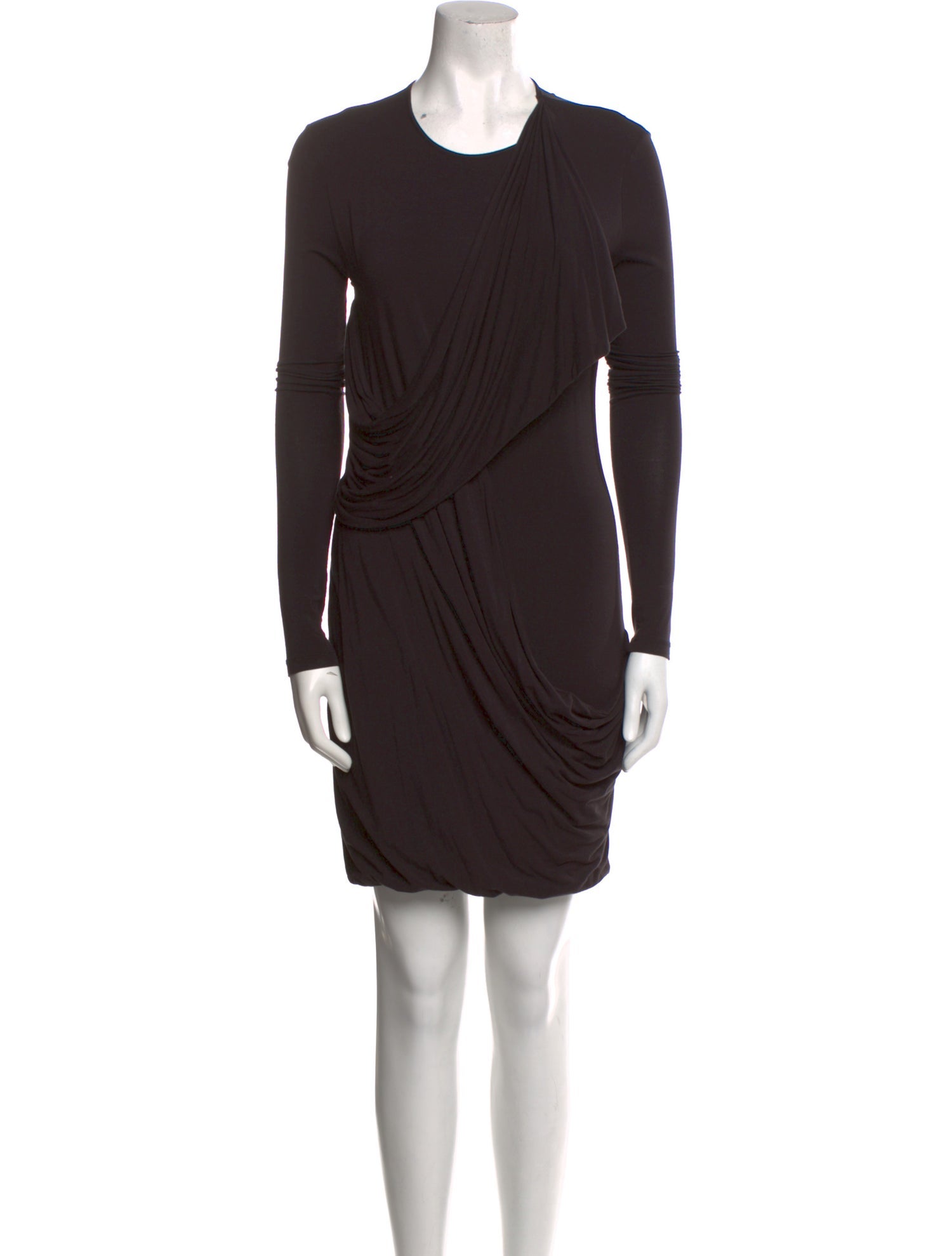 McQ Alexander McQueen Crew Neck Mini Dress