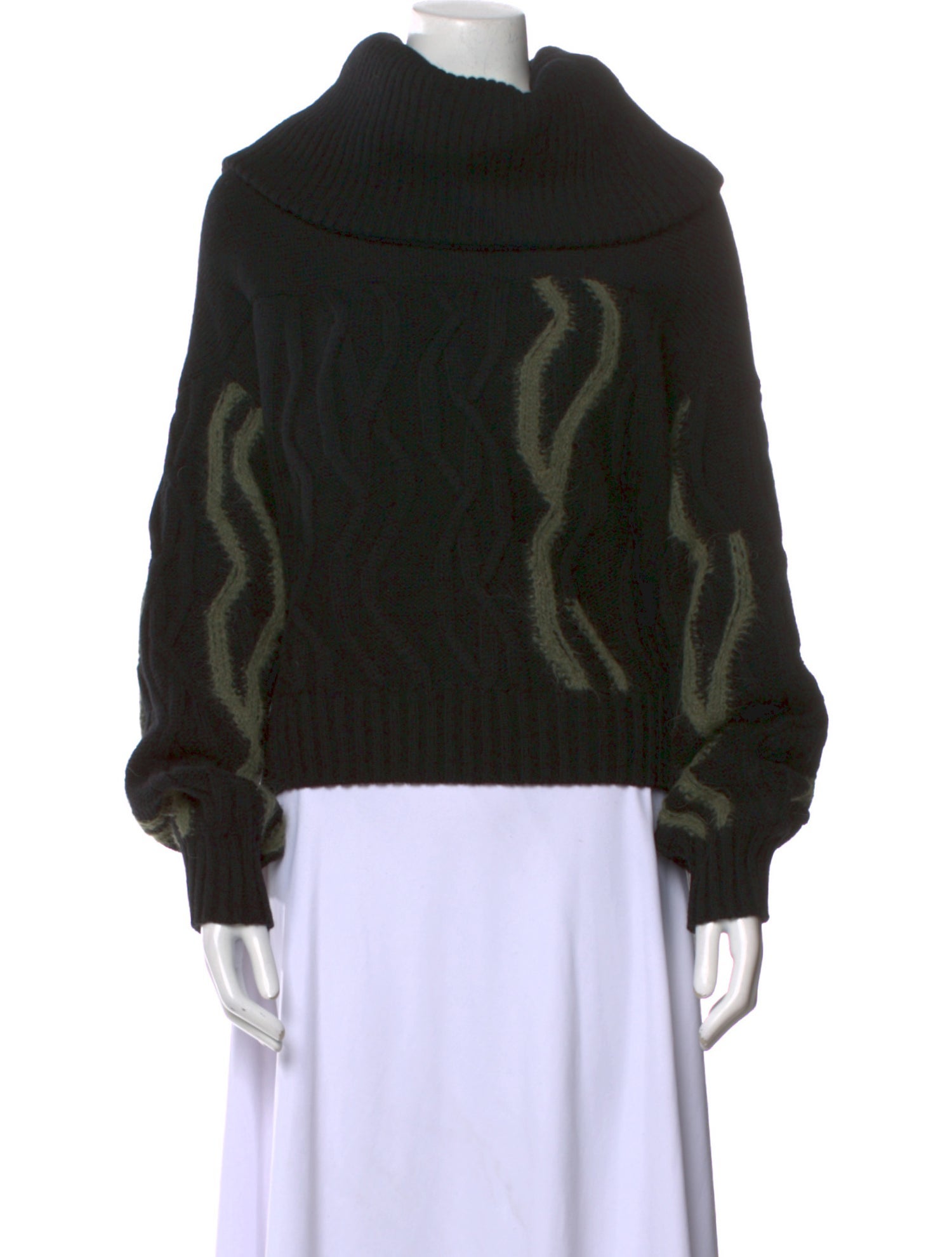 McQ Alexander McQueen Wool Turtleneck Sweater