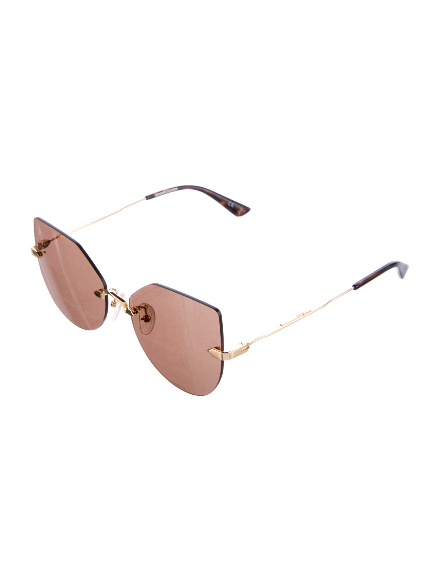 McQ Alexander McQueen Oversize Tinted Sunglasses