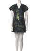 McQ Alexander McQueen Printed Mini Dress