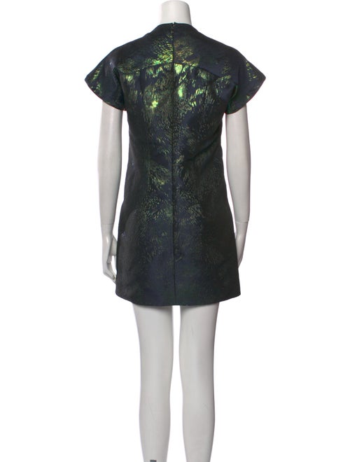 McQ Alexander McQueen Printed Mini Dress