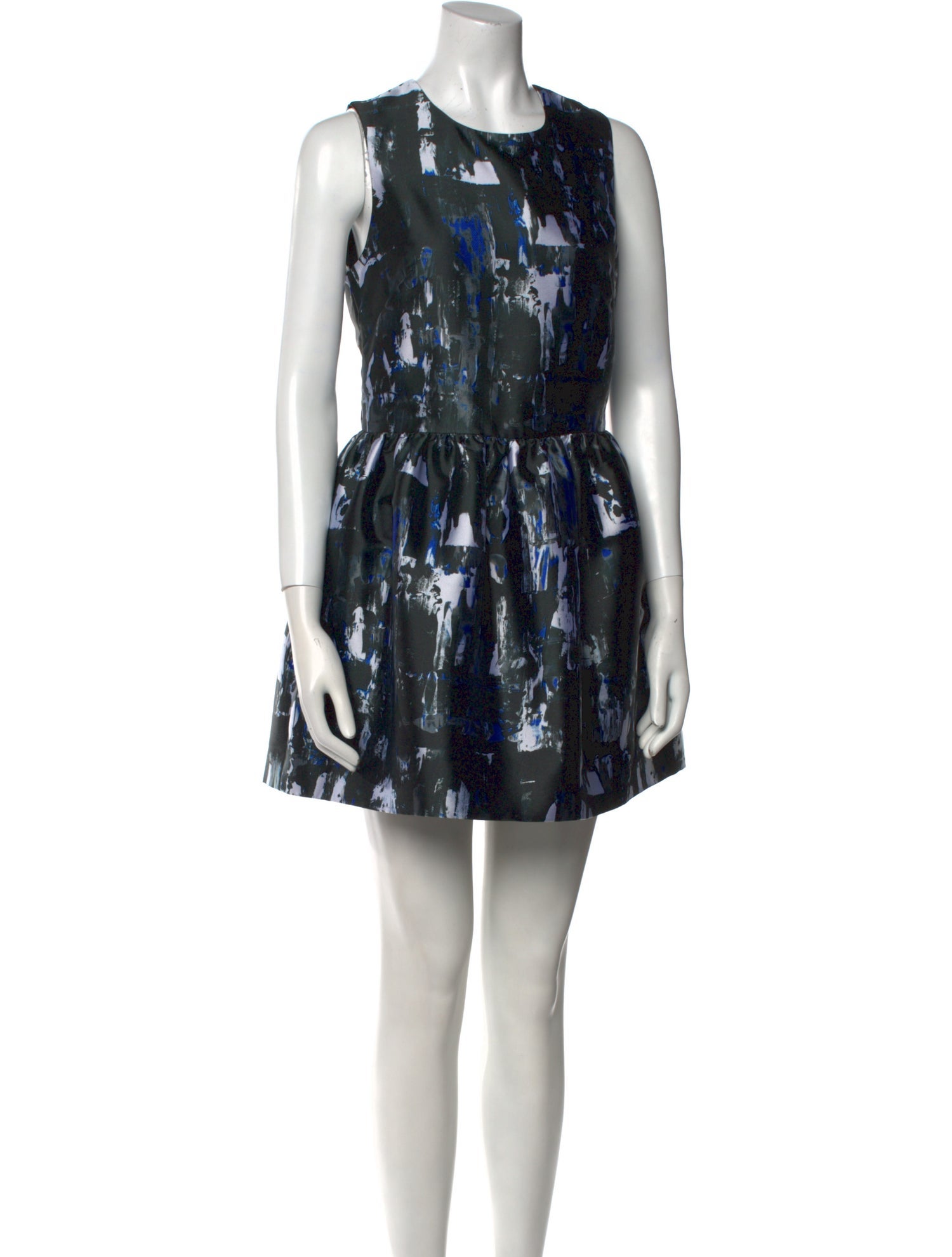 McQ Alexander McQueen Printed Mini Dress