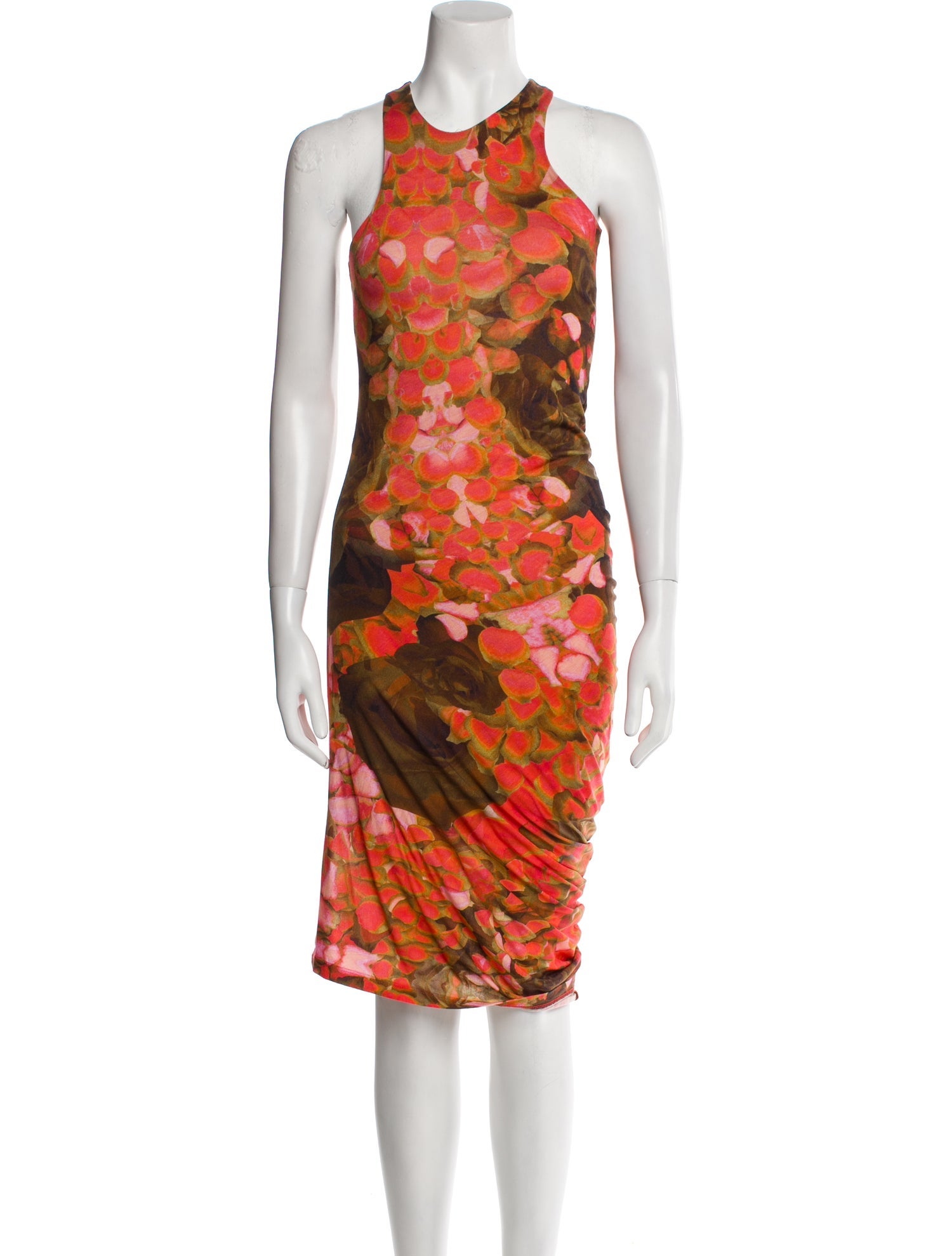 McQ Alexander McQueen Printed Long Dress