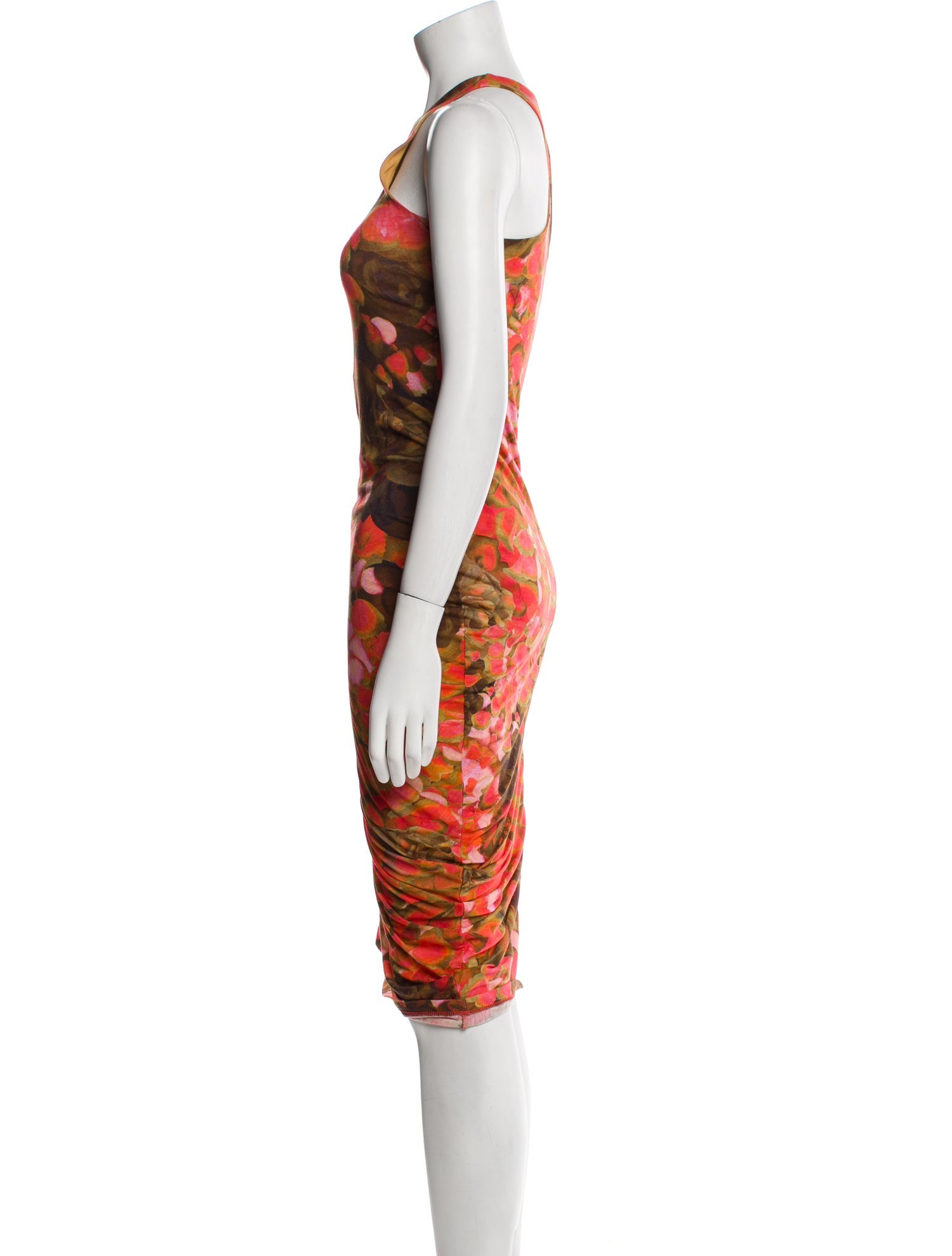 McQ Alexander McQueen Printed Long Dress