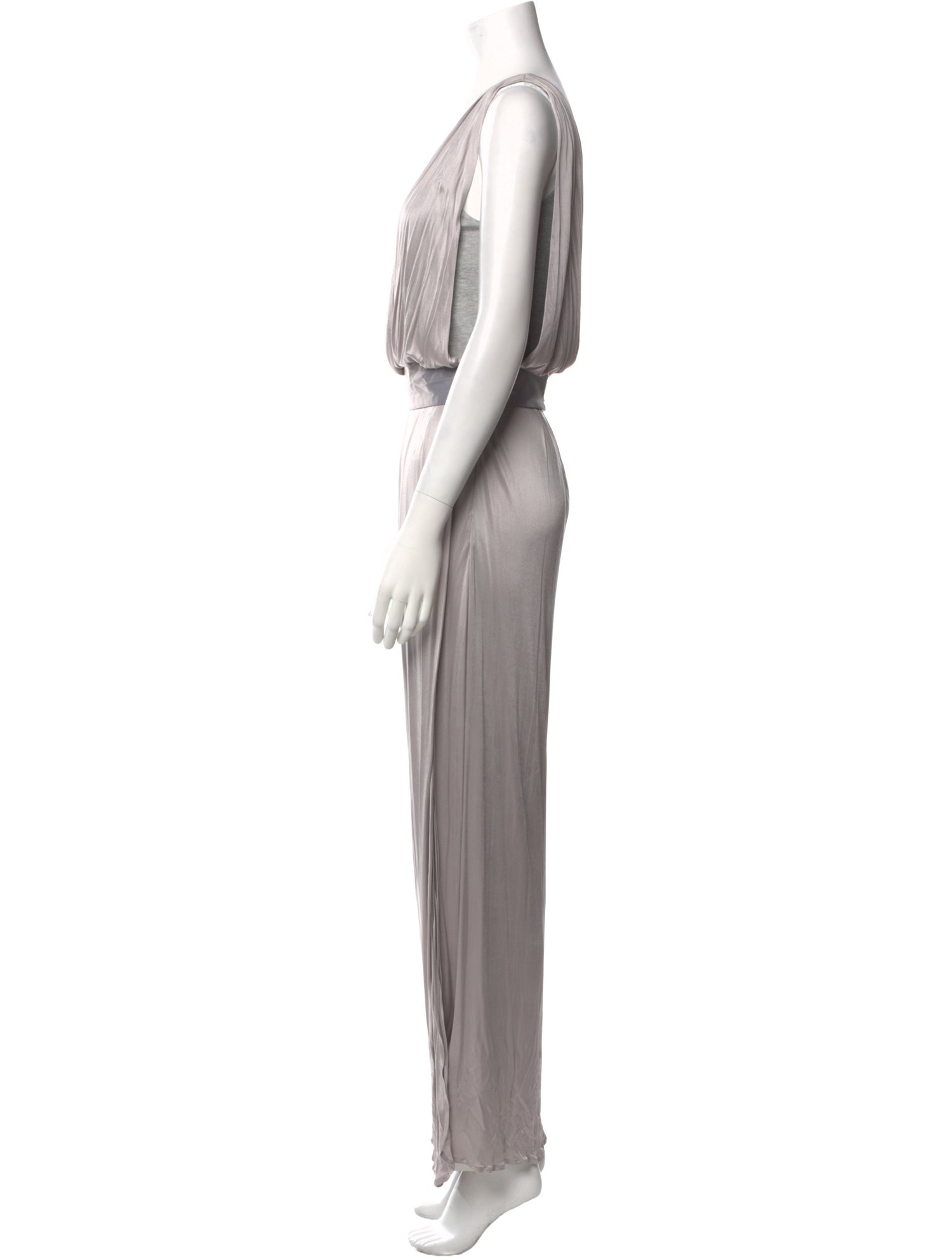 McQ Alexander McQueen Cowl Neck Long Dress