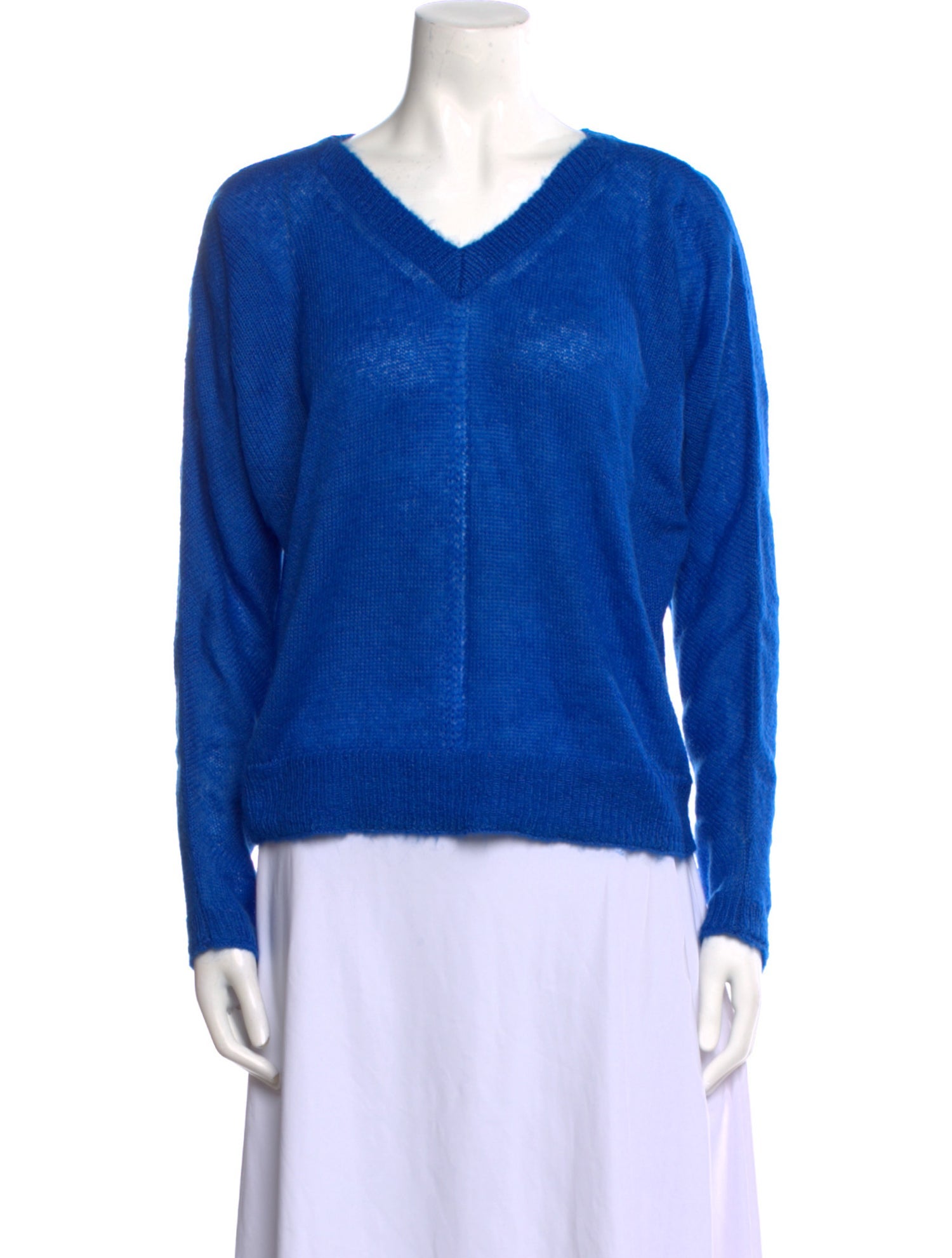 McQ Alexander McQueen Wool V-Neck Sweatshirt