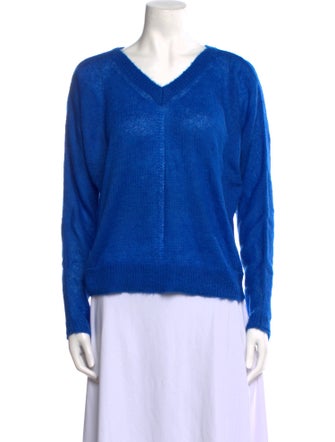 McQ Alexander McQueen Wool V-Neck Sweatshirt