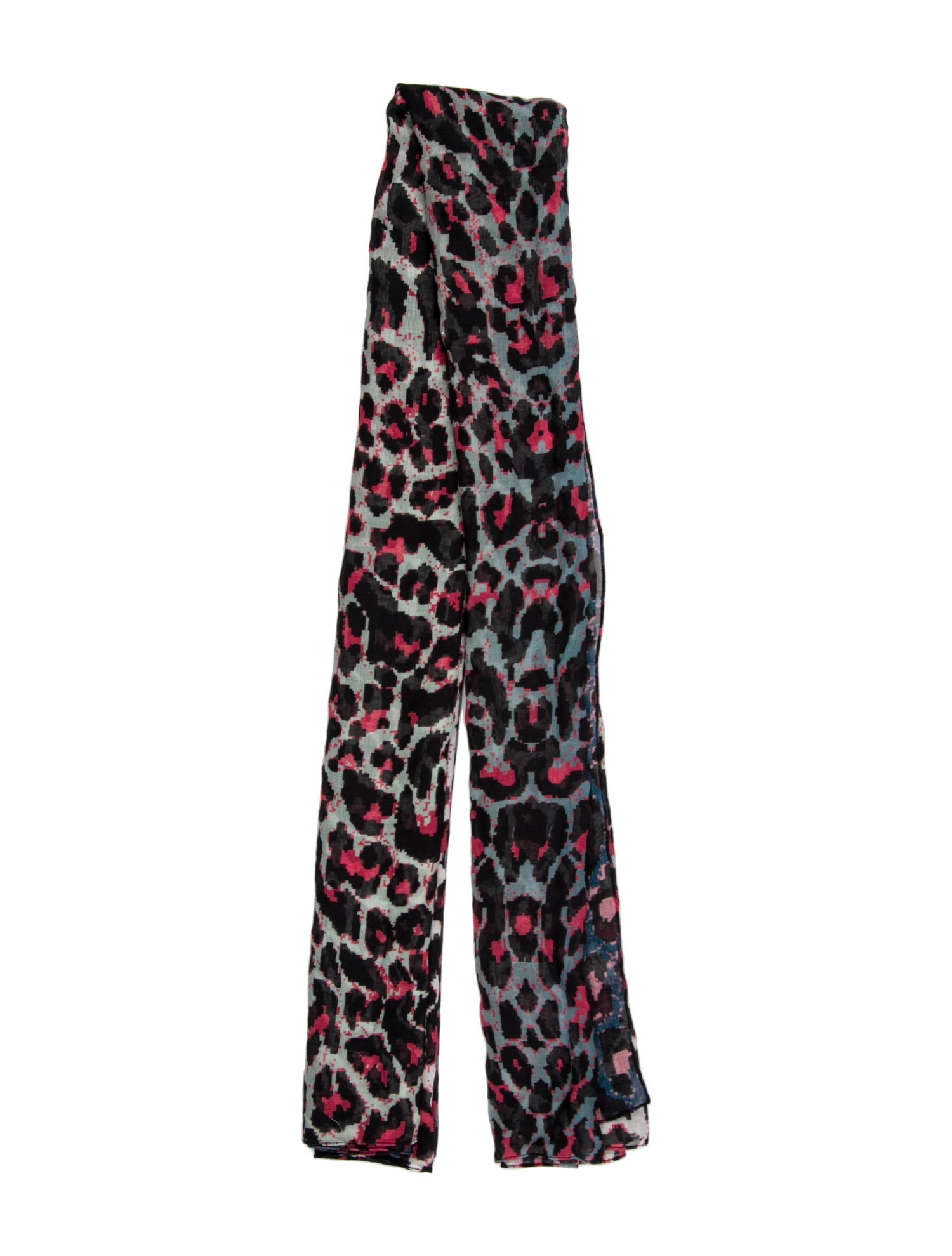 McQ Alexander McQueen Animal Print Scarf