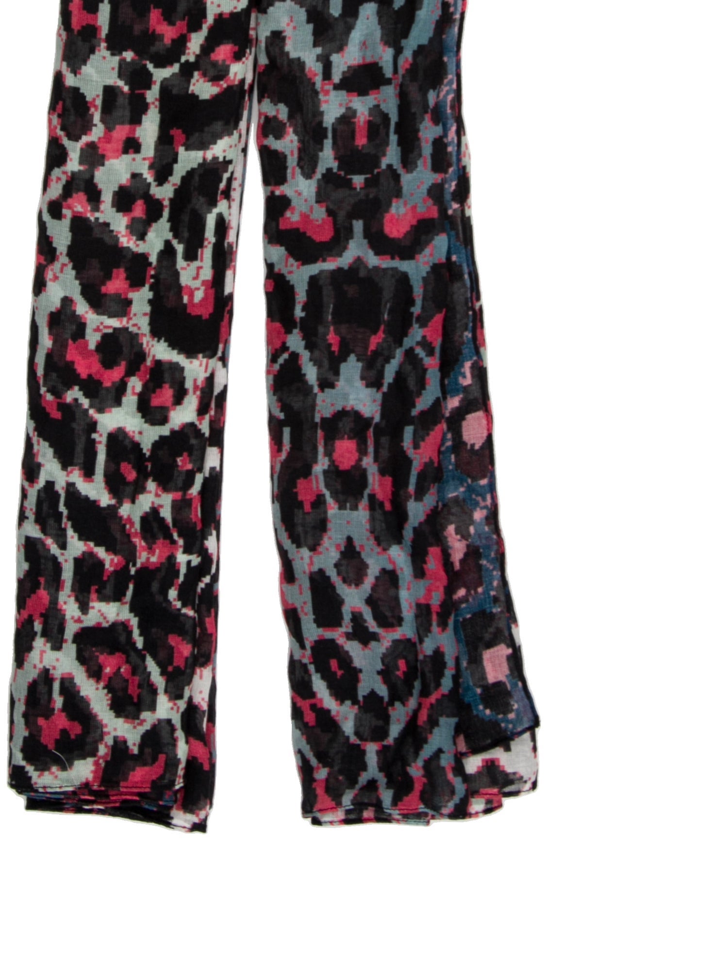 McQ Alexander McQueen Animal Print Scarf