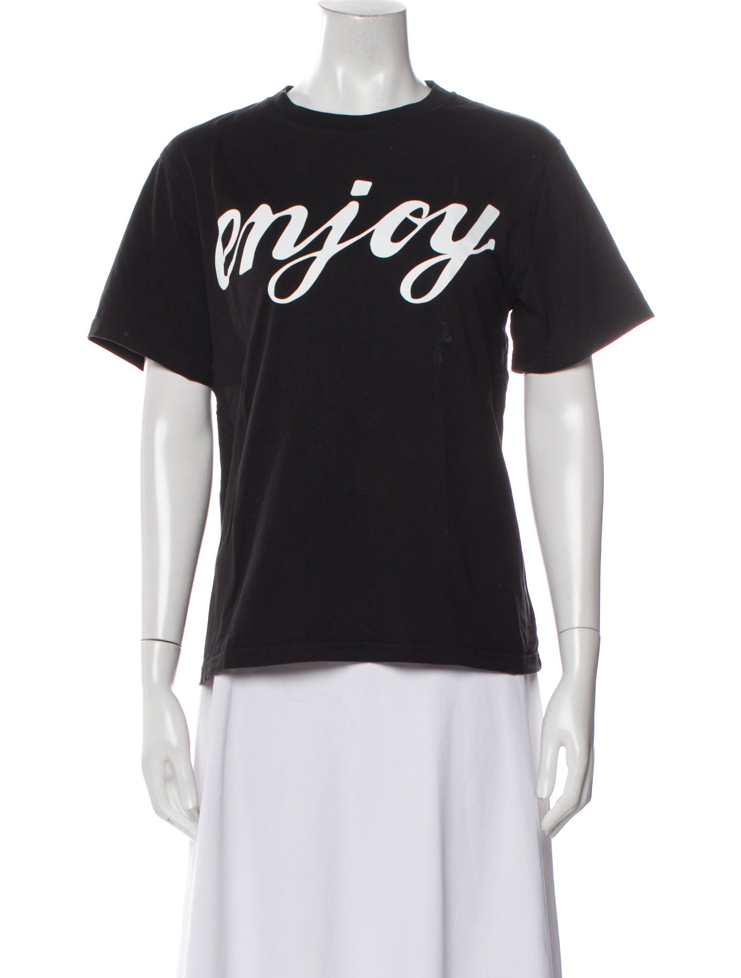 McQ Alexander McQueen Graphic Print Crew Neck T-Shirt