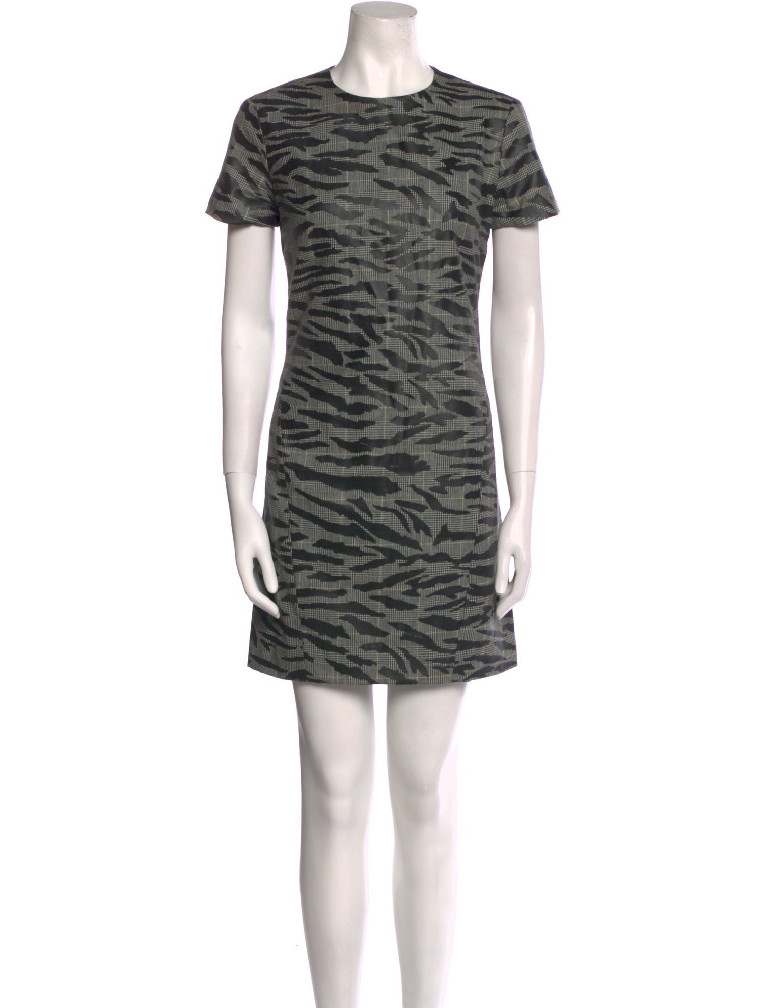 McQ Alexander McQueen Wool Mini Dress