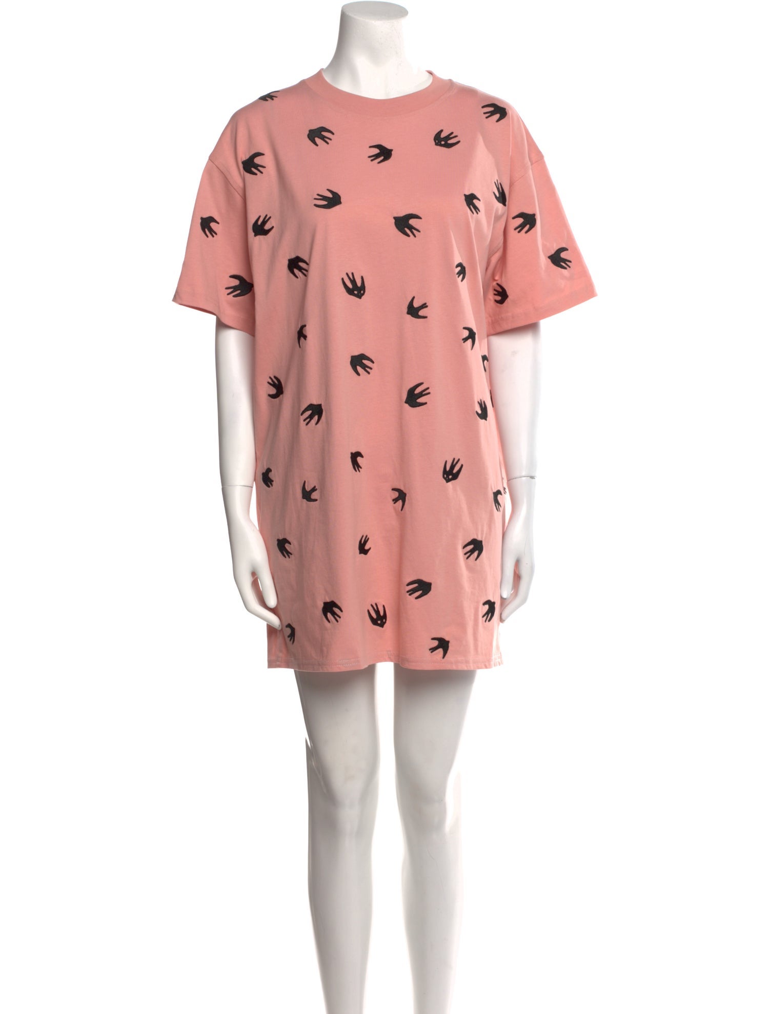 McQ Alexander McQueen Printed Mini Dress