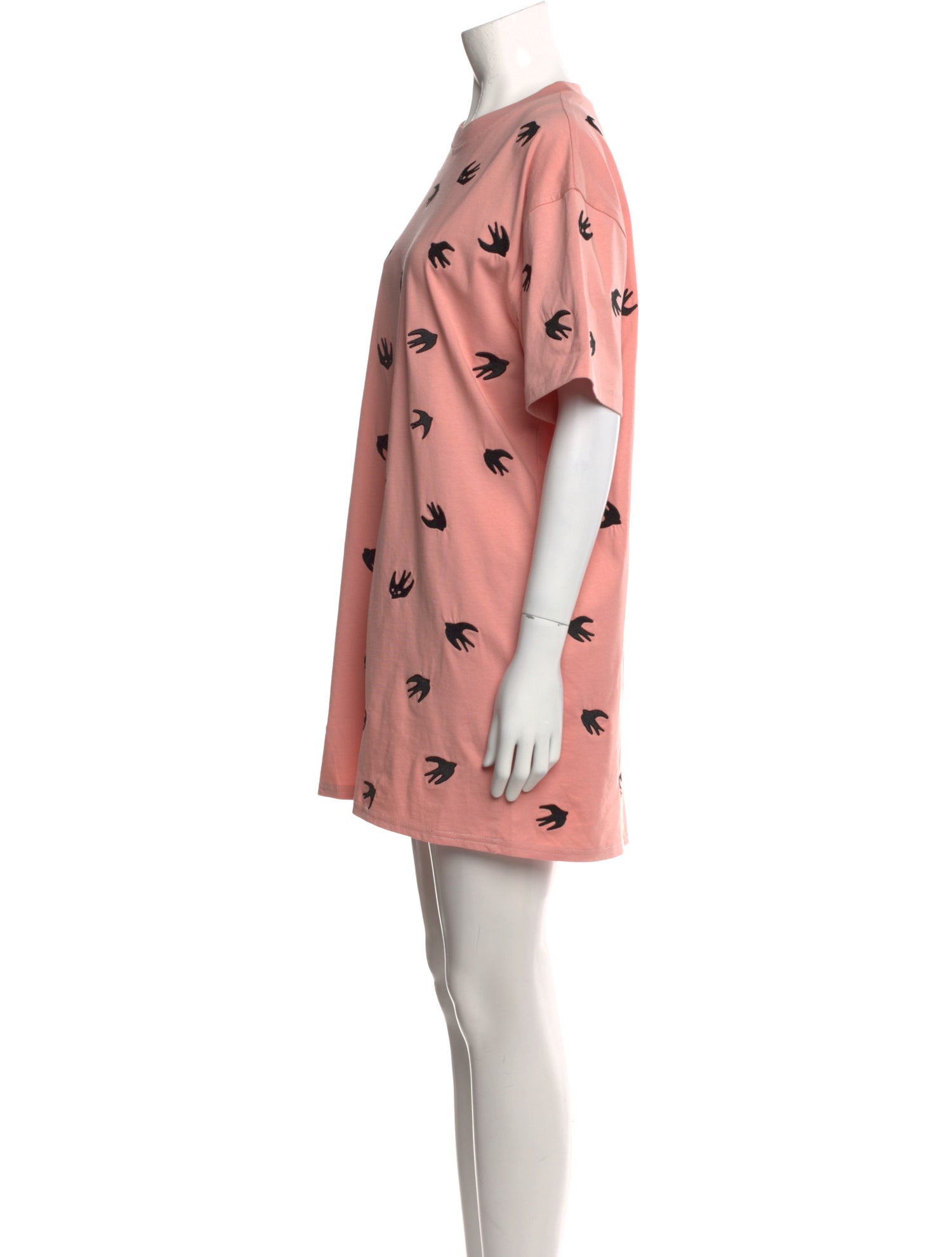 McQ Alexander McQueen Printed Mini Dress