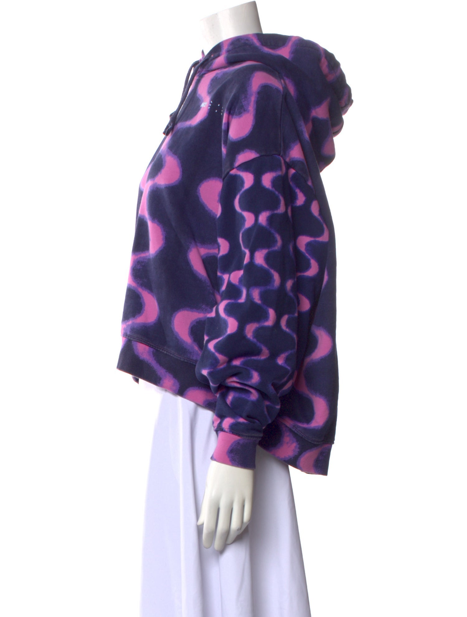 McQ Alexander McQueen Printed Crew Neck Sweatshirt