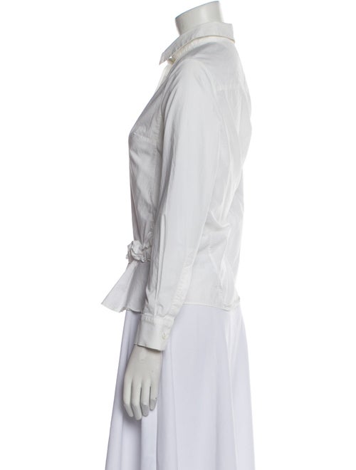 McQ Alexander McQueen Long Sleeve Button-Up Top