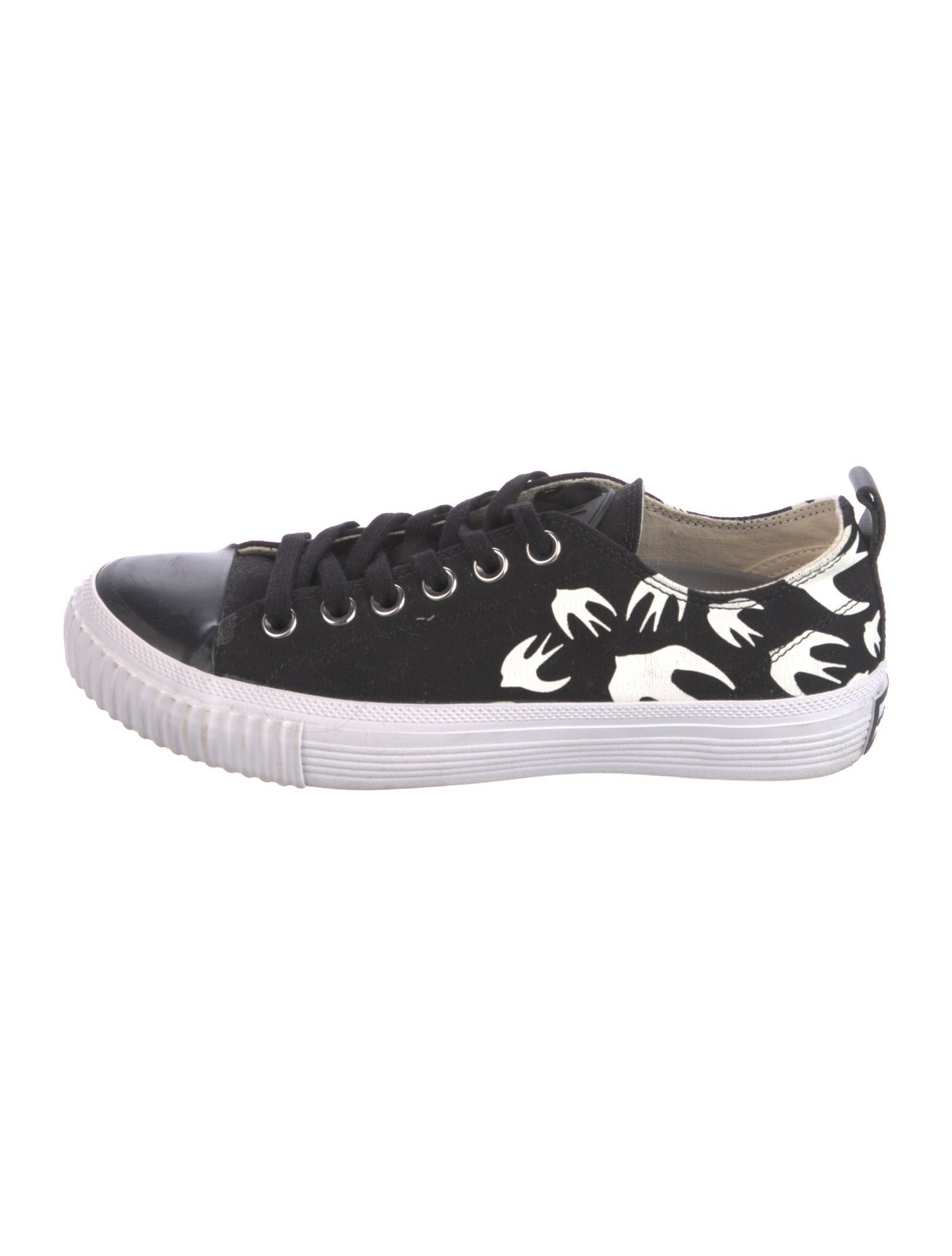 McQ Alexander McQueen Canvas Printed Sneakers