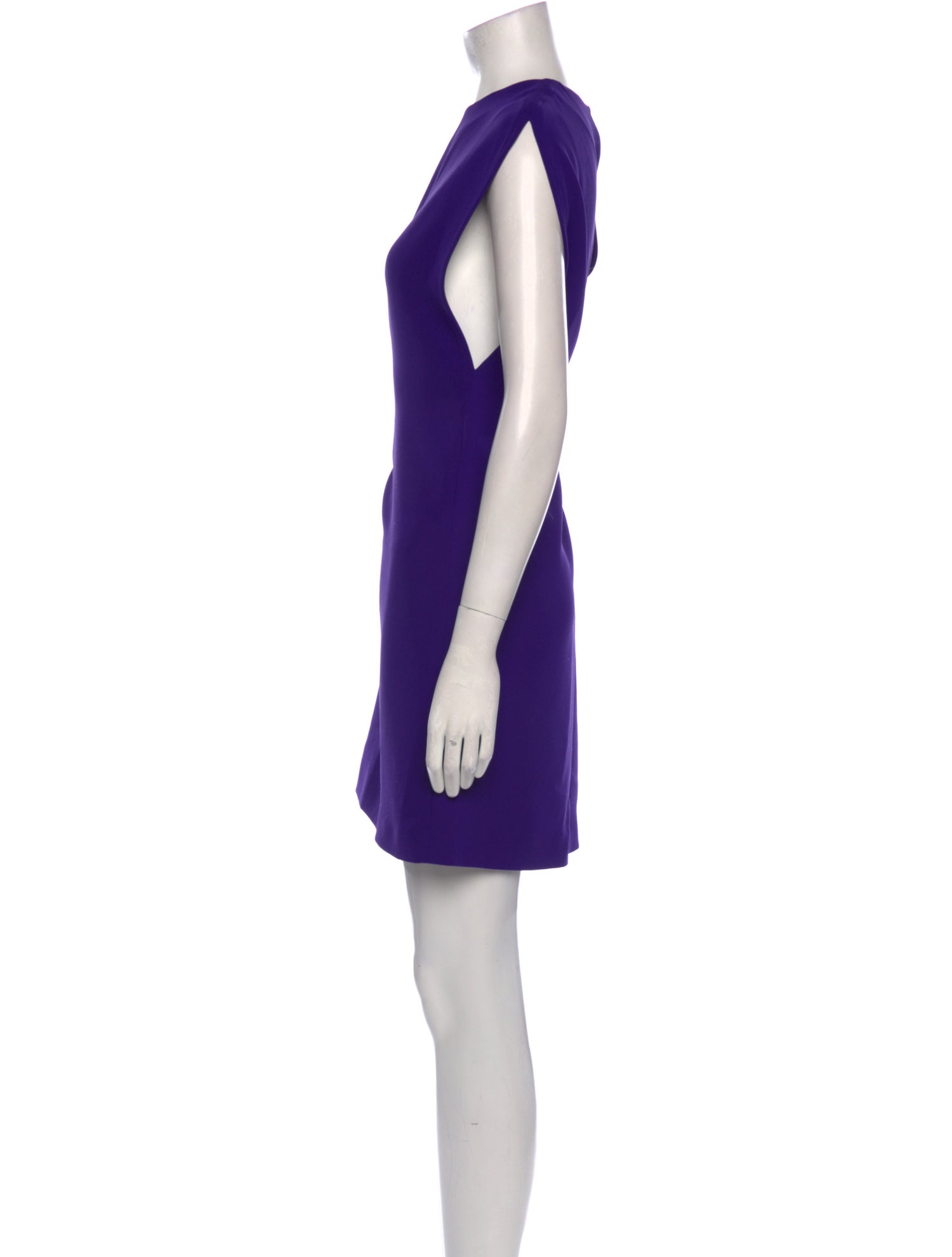 McQ Alexander McQueen Virgin Wool Mini Dress