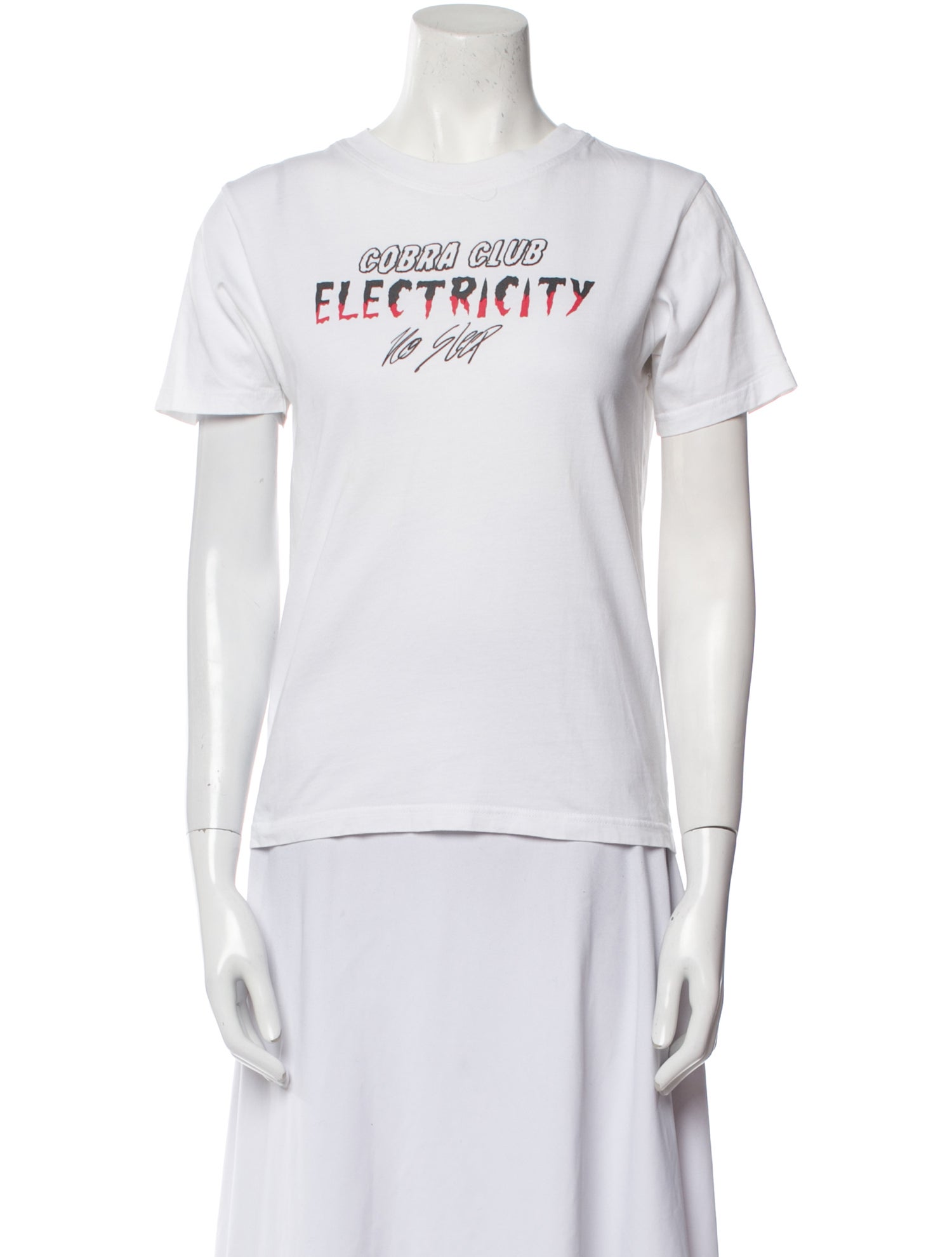 McQ Alexander McQueen Graphic Print Crew Neck T-Shirt