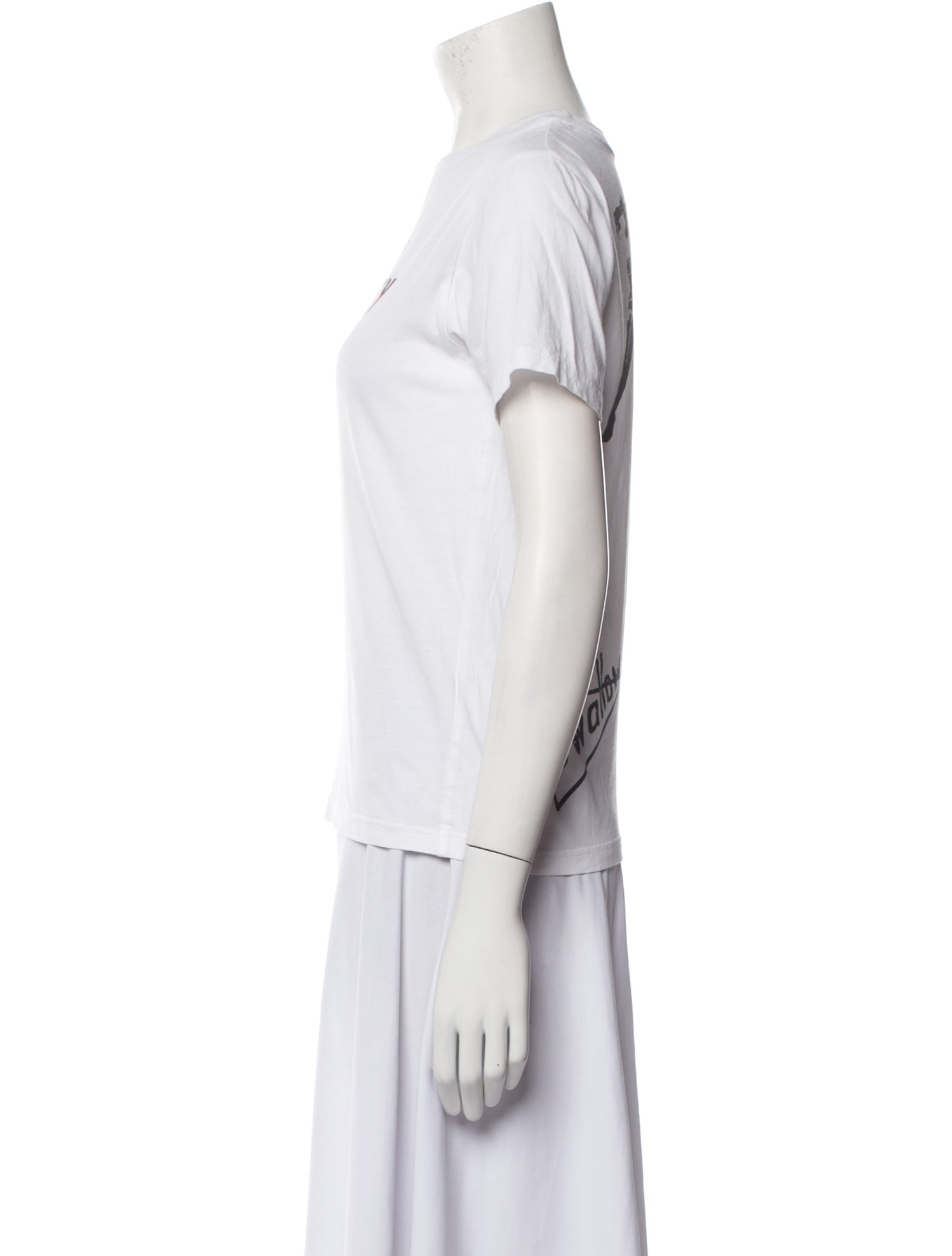 McQ Alexander McQueen Graphic Print Crew Neck T-Shirt