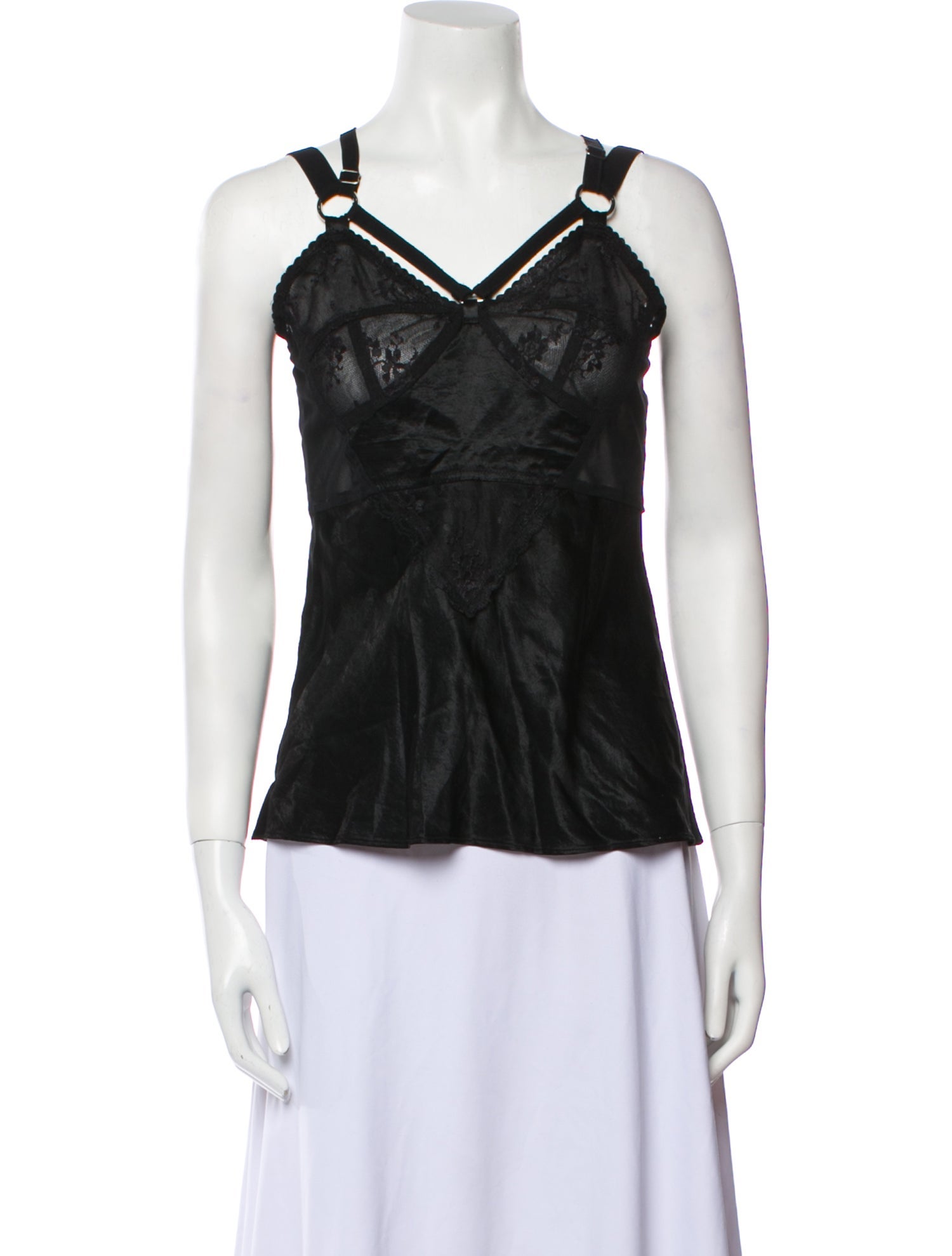McQ Alexander McQueen V-Neck Sleeveless Top